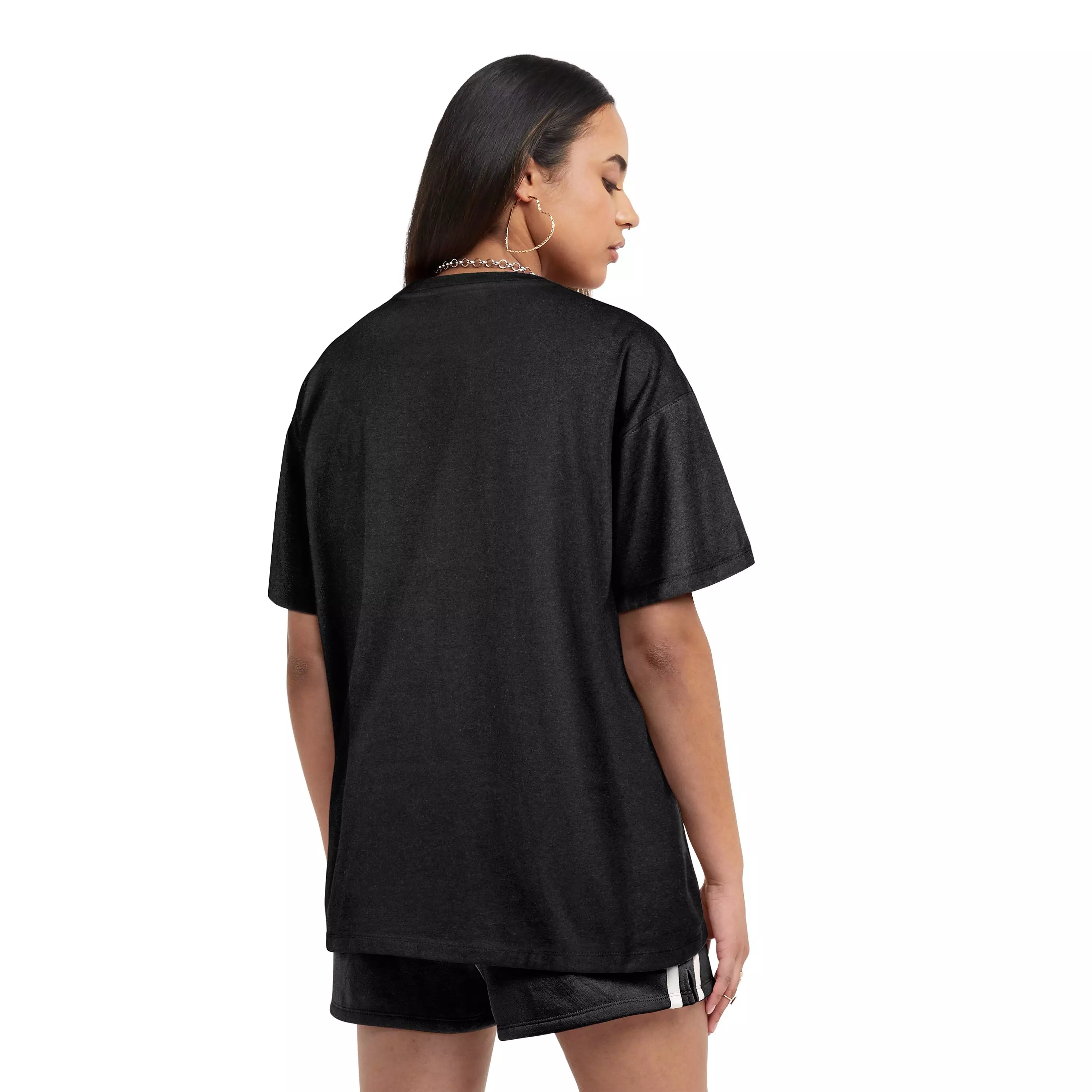 Champion Women's Flower Tee - Black - BLACK