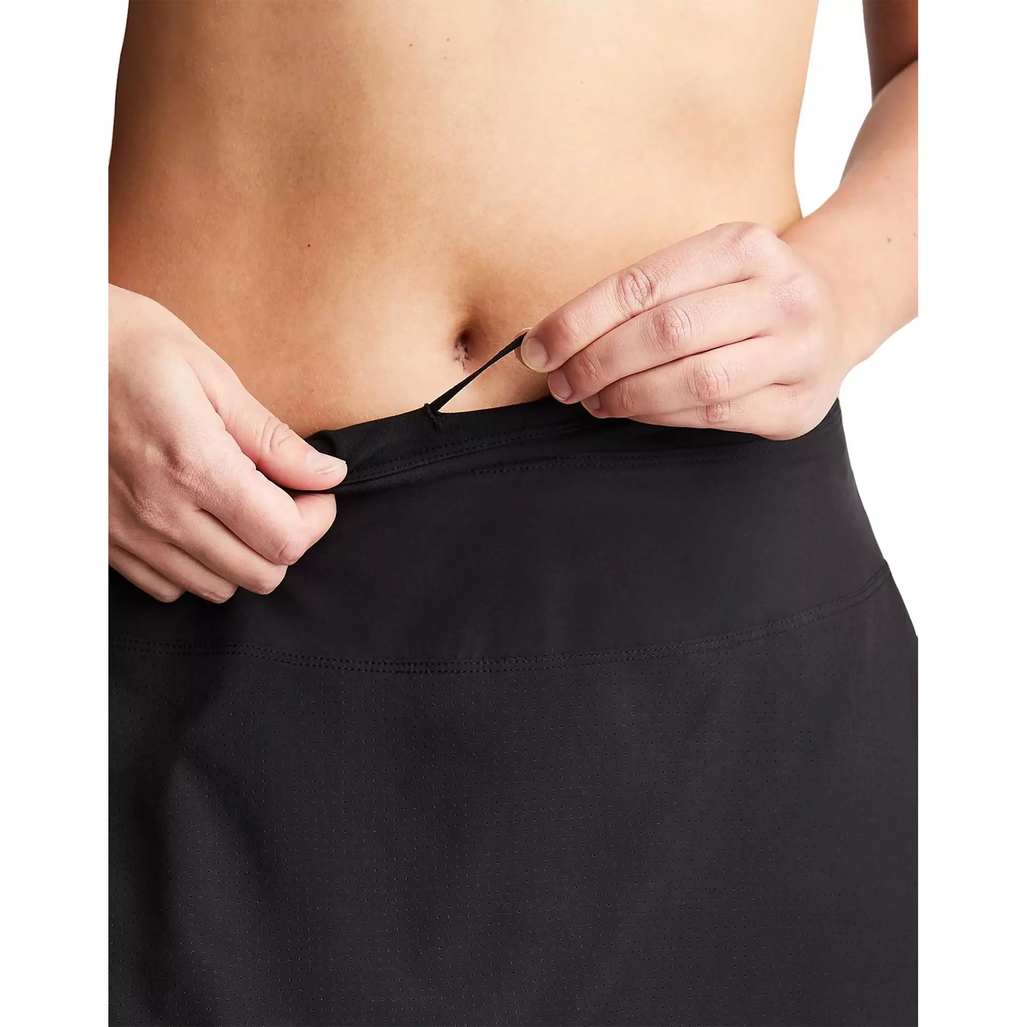 Champion Women's Sport Flounce Skort-Black - BLACK