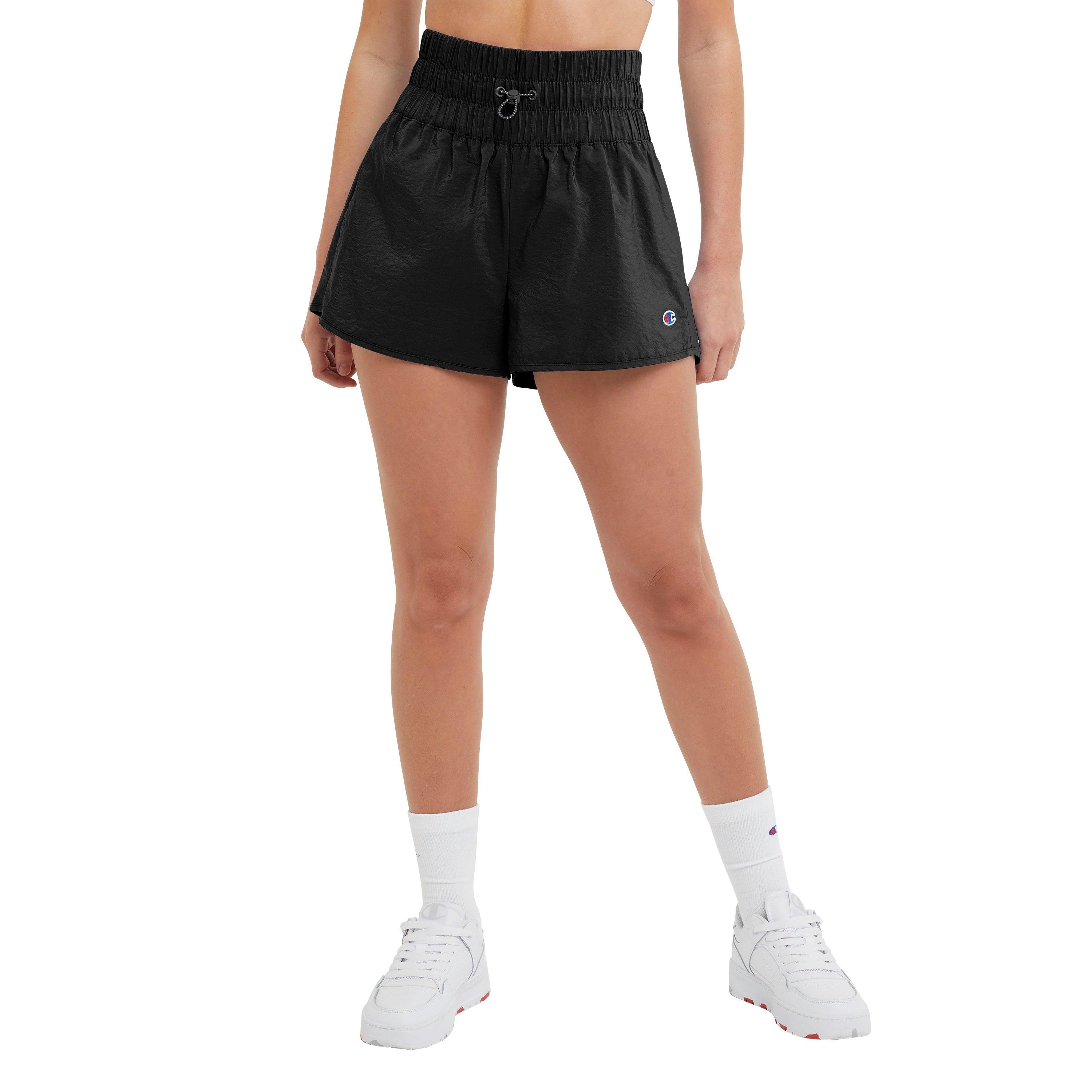 Champion Women's 2.5-Inch Woven Shorts - Black - BLACK Thumbnail View 1
