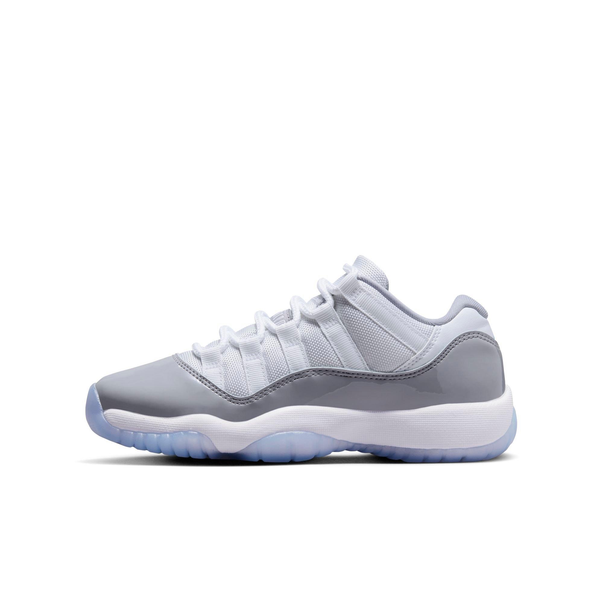 Jordan 11 Retro Low “Cement Grey” Men’s &  Kids’ Shoe Launching 4/1