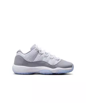 Jordan 11 Retro Low "Cement Grey" Grade School Kids' Shoe