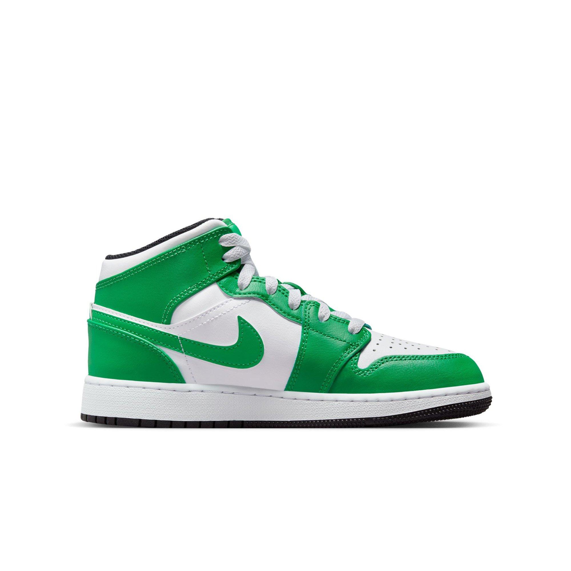 Jordan 1 green clearance black and white