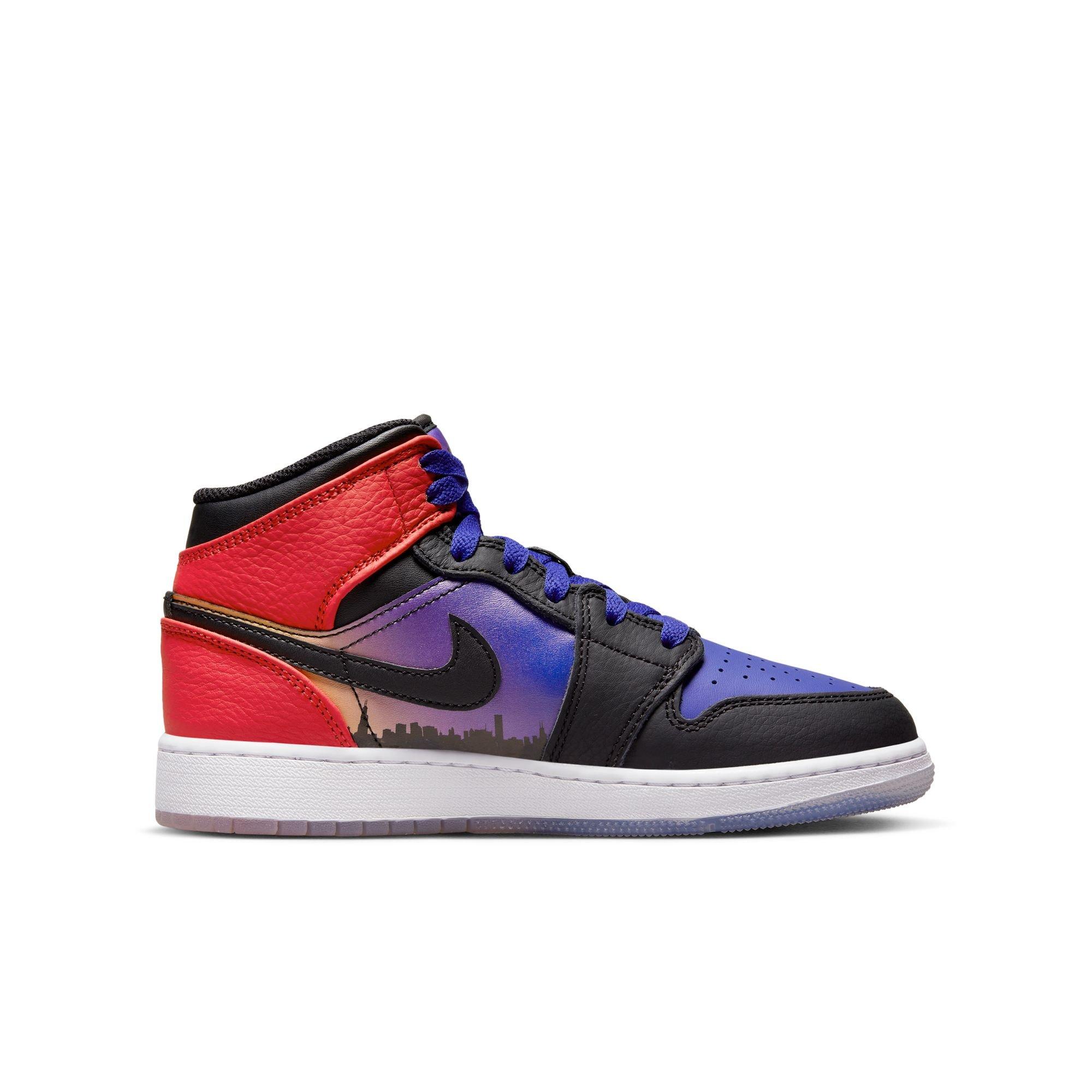 Air jordan 1 discount mid multicolor femme