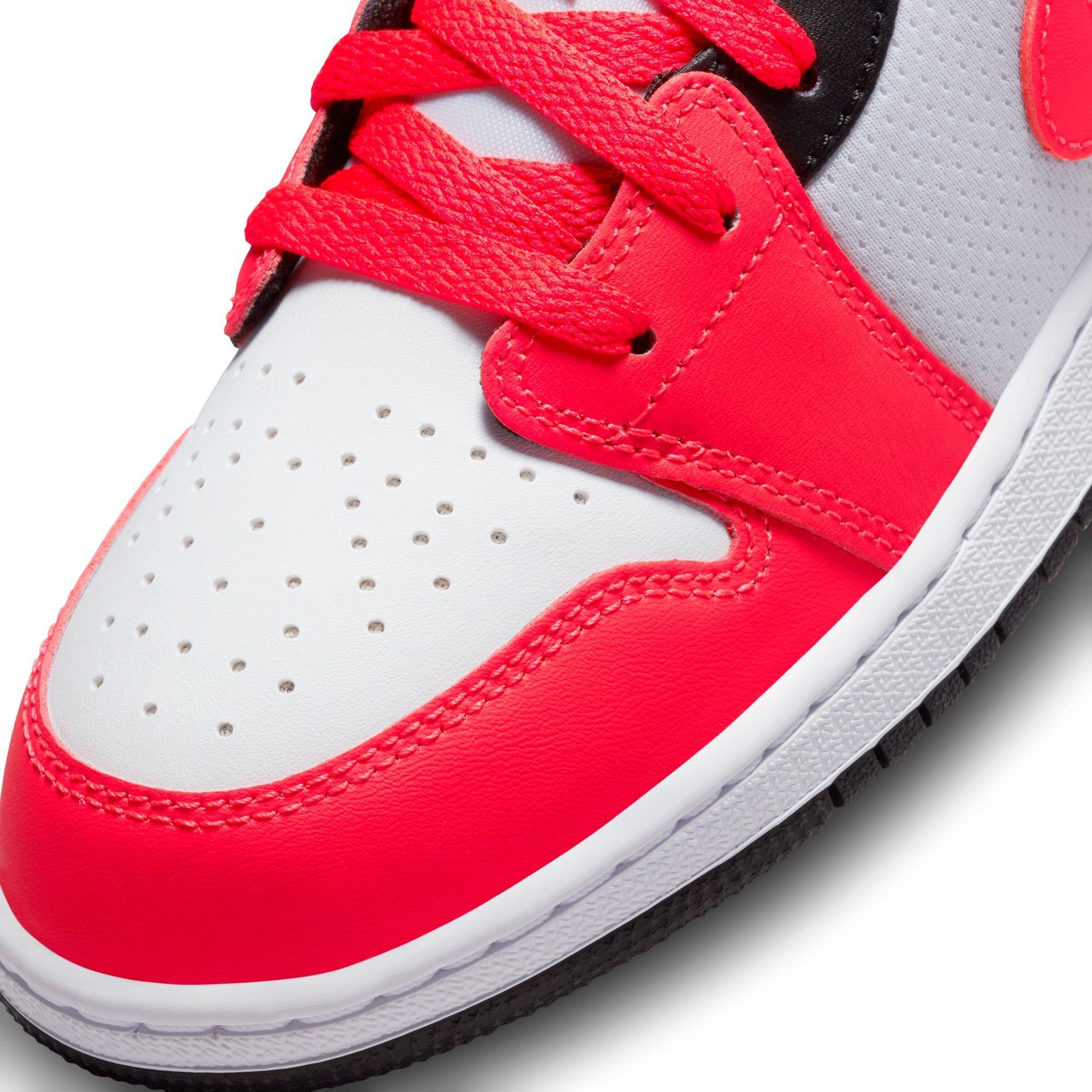 Jordan 1 Low SE Gym Red/Cement Grey/Black/White Women's Shoe - Hibbett