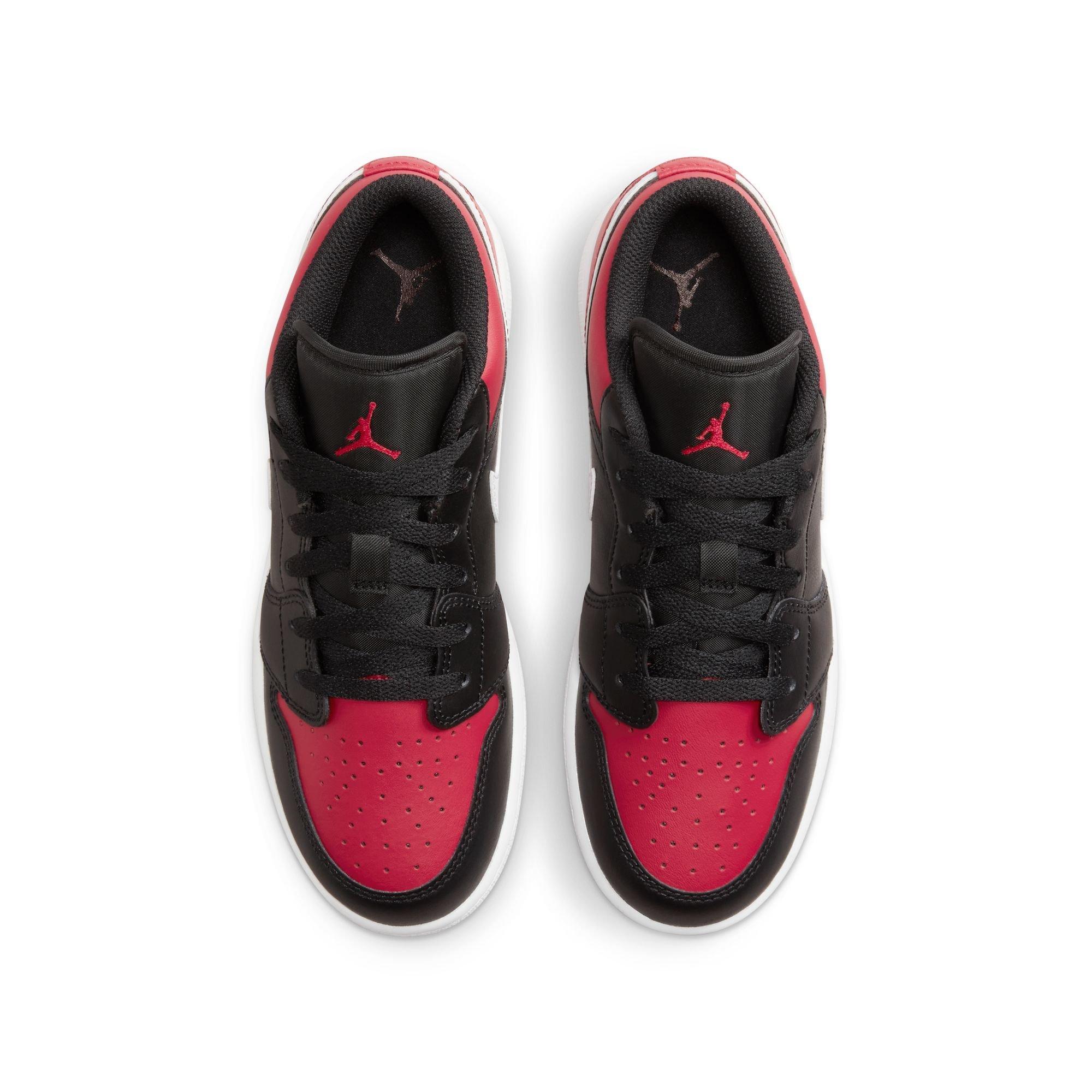 We're Getting Déjà Vu With The Air Jordan 1 Low Black Gym Red White -  Sneaker News