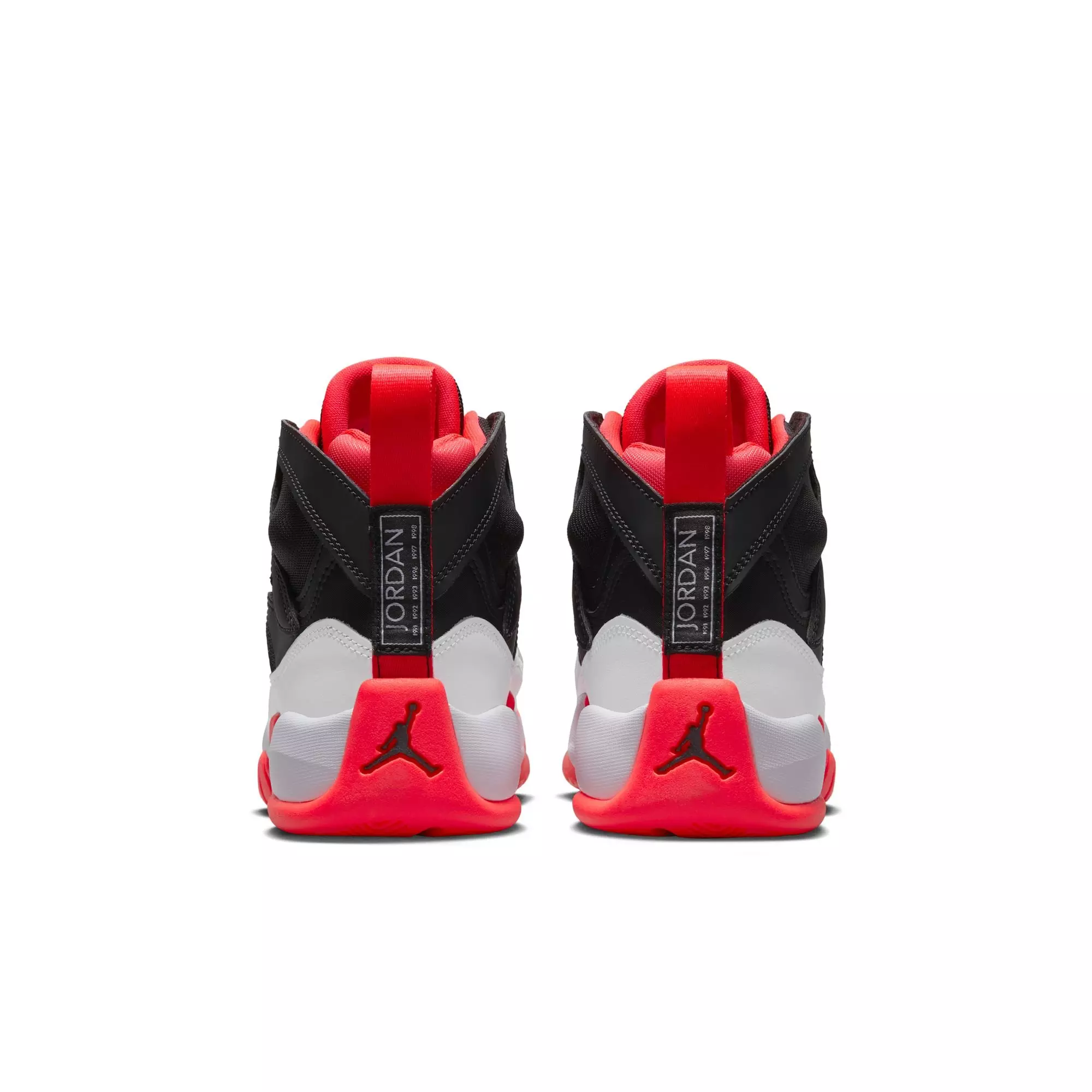 Jordan Jumpman Two Trey "Black/White/Infrared 23" Grade School Boys' Shoe - BLACK/INFRARED