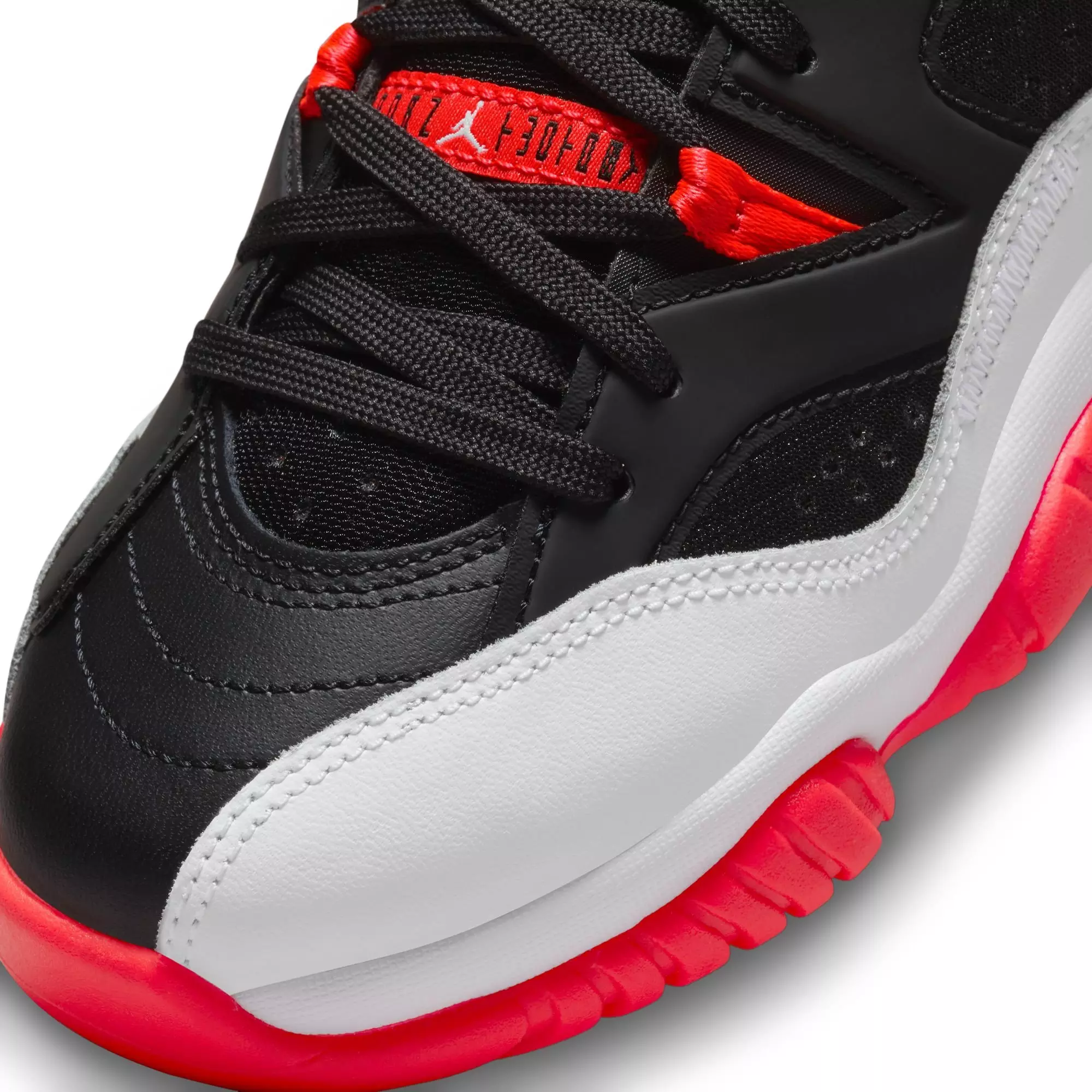 Jordan Jumpman Two Trey "Black/White/Infrared 23" Grade School Boys' Shoe - BLACK/INFRARED