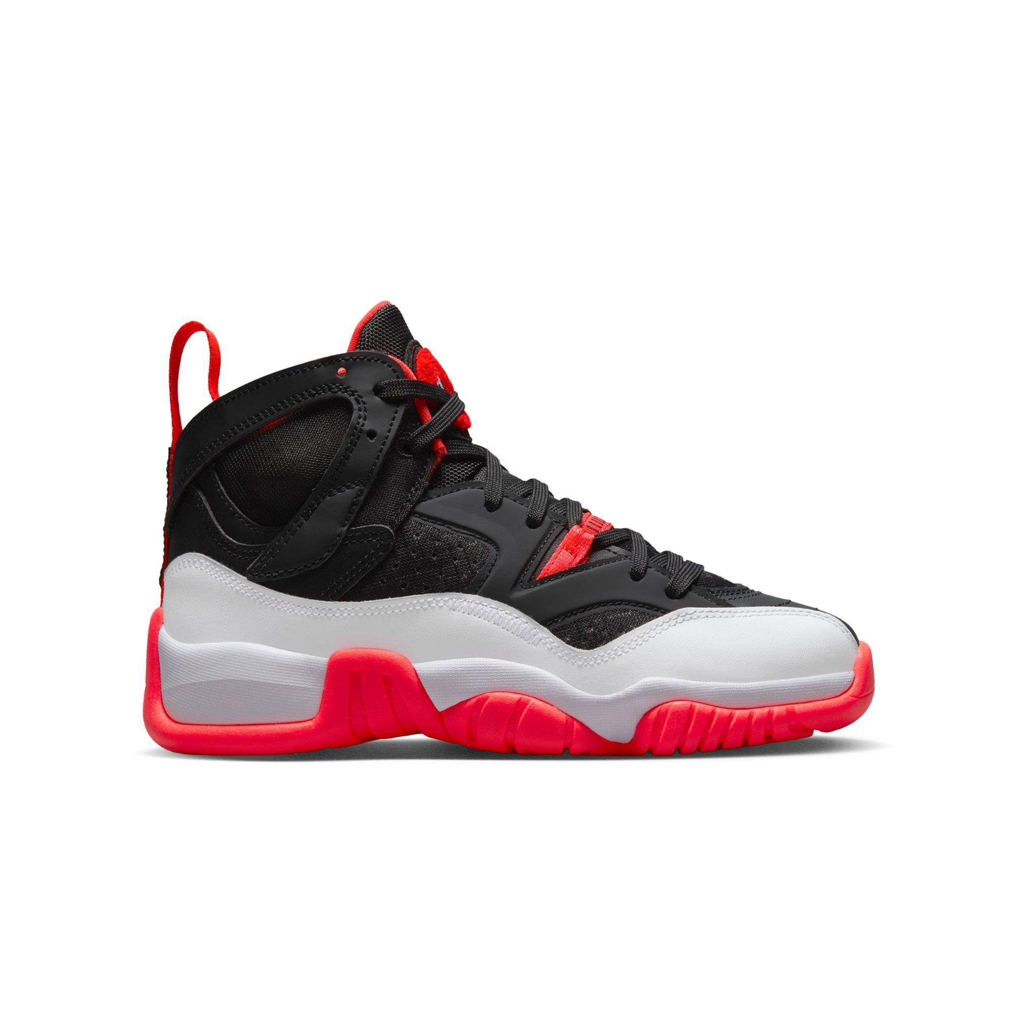 Jordan Jumpman Two Trey "Black/White/Infrared 23" Grade School Boys' Shoe - BLACK/INFRARED Thumbnail View 1