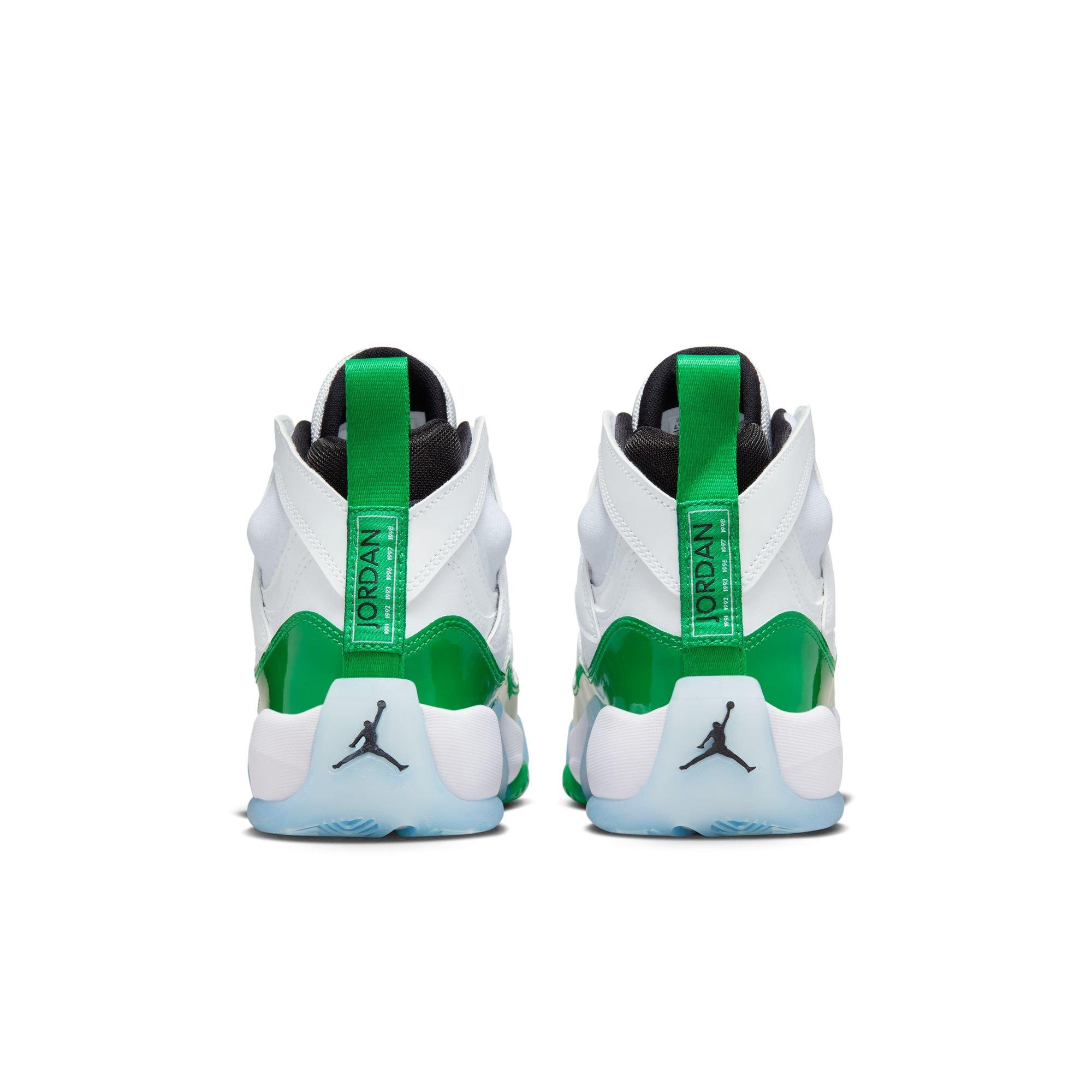 Jordan Jumpman Two Trey "White/Lucky Green/Black" Grade School Boys' Shoe
