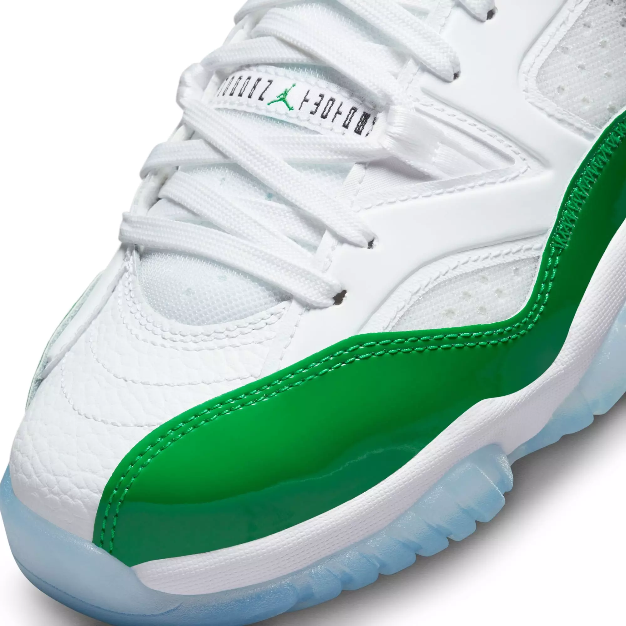 Jordan Jumpman Two Trey "White/Lucky Green/Black" Grade School Boys' Shoe - WHITE/GREEN