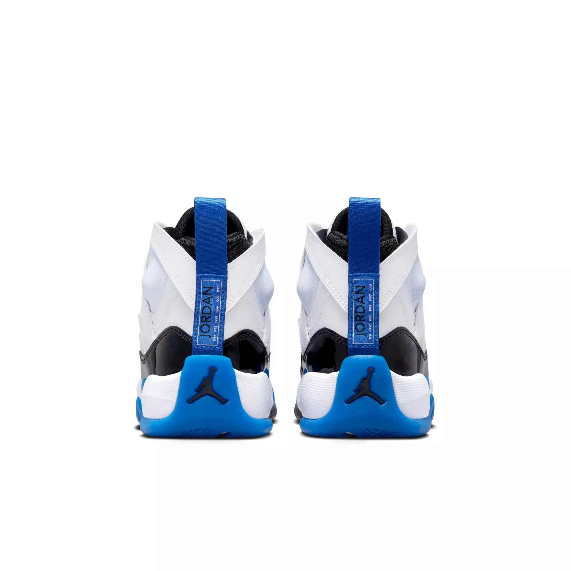 Jordan Jumpman Two Trey "White/Game Royal/Black" Grade School Boys' Shoe - WHITE/ROYAL