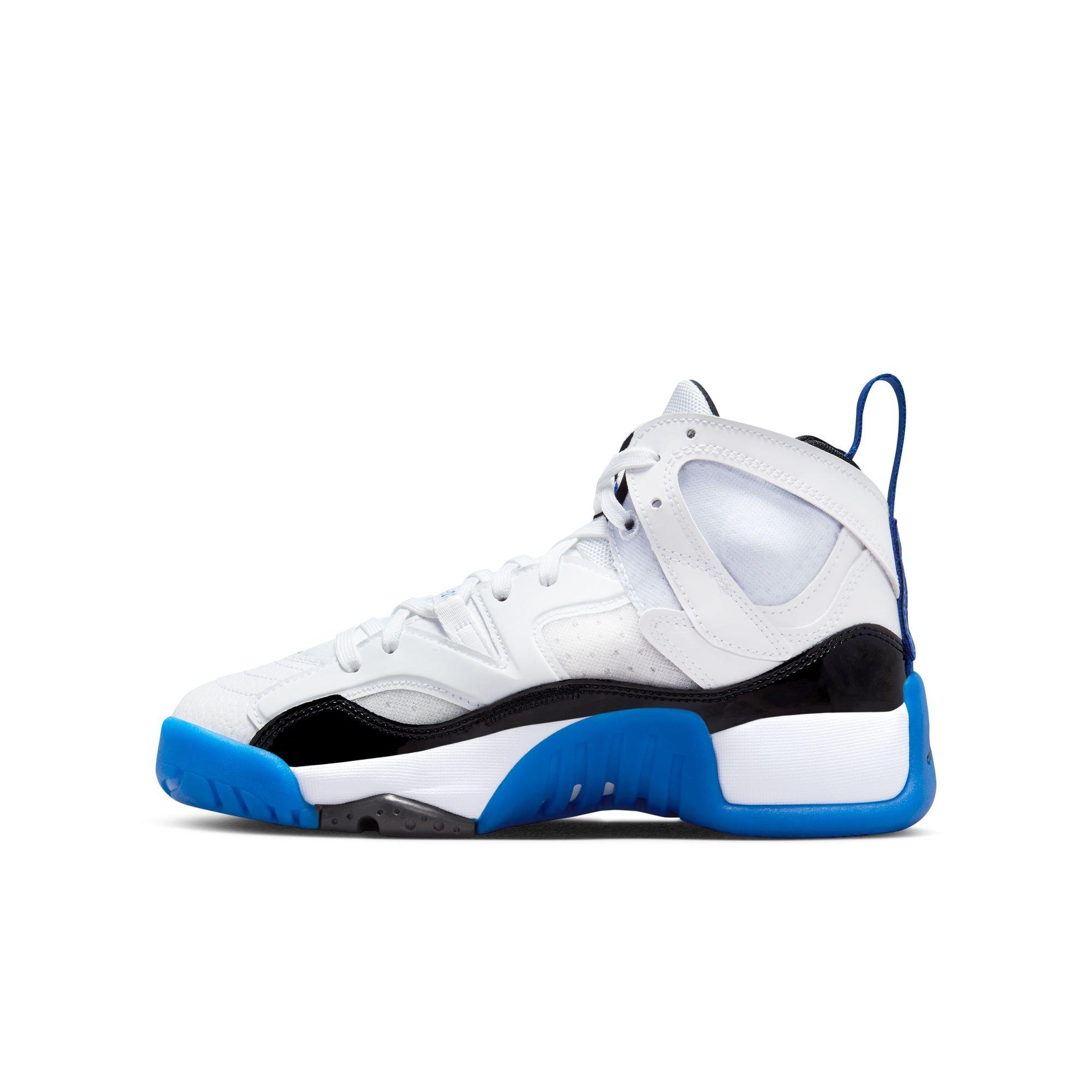 Jordan Jumpman Two Trey "White/Game Royal/Black" Grade School Boys' Shoe