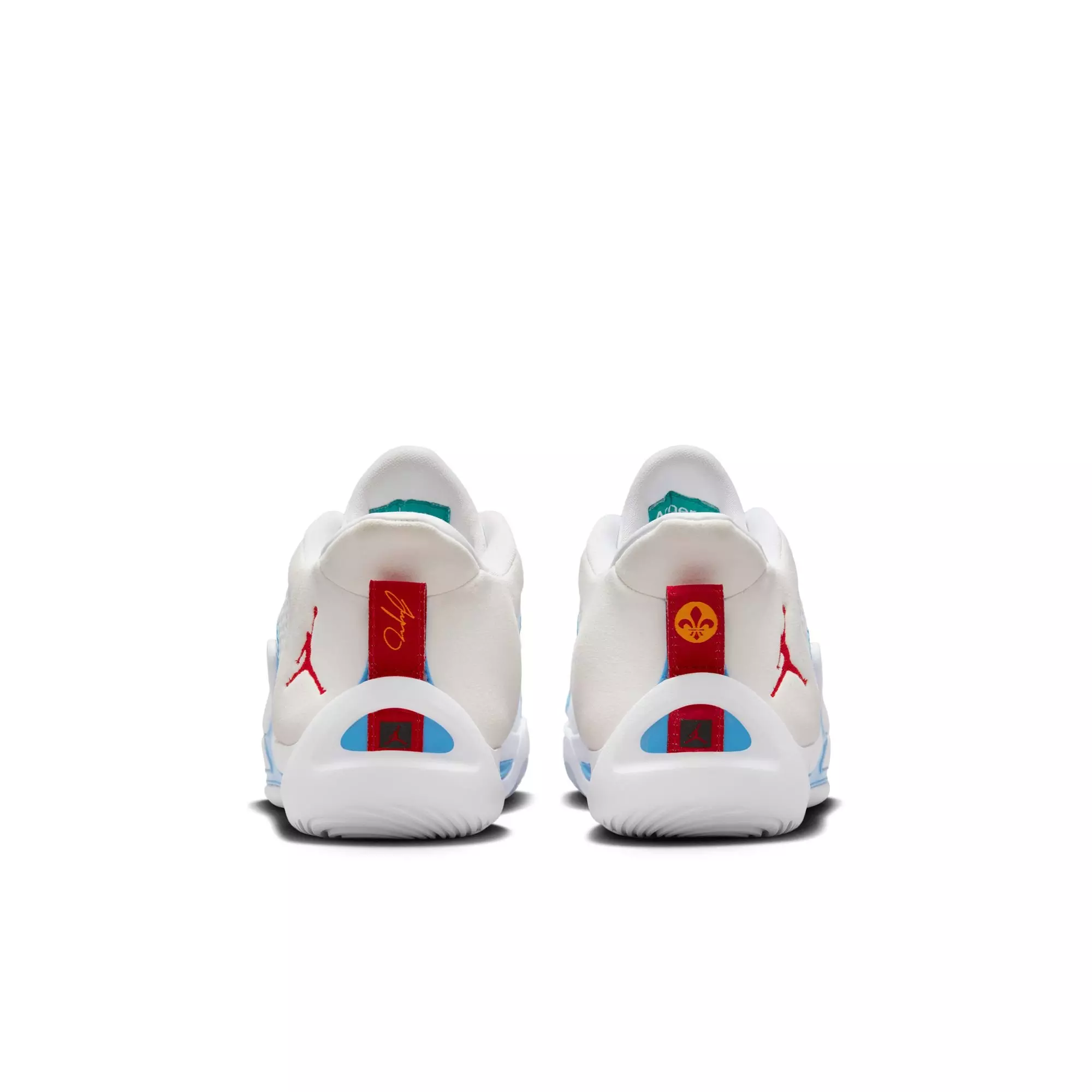 Jordan Tatum 1 "St. Louis" Grade School Kids' Basketball Shoe - WHITE/RED/BLUE