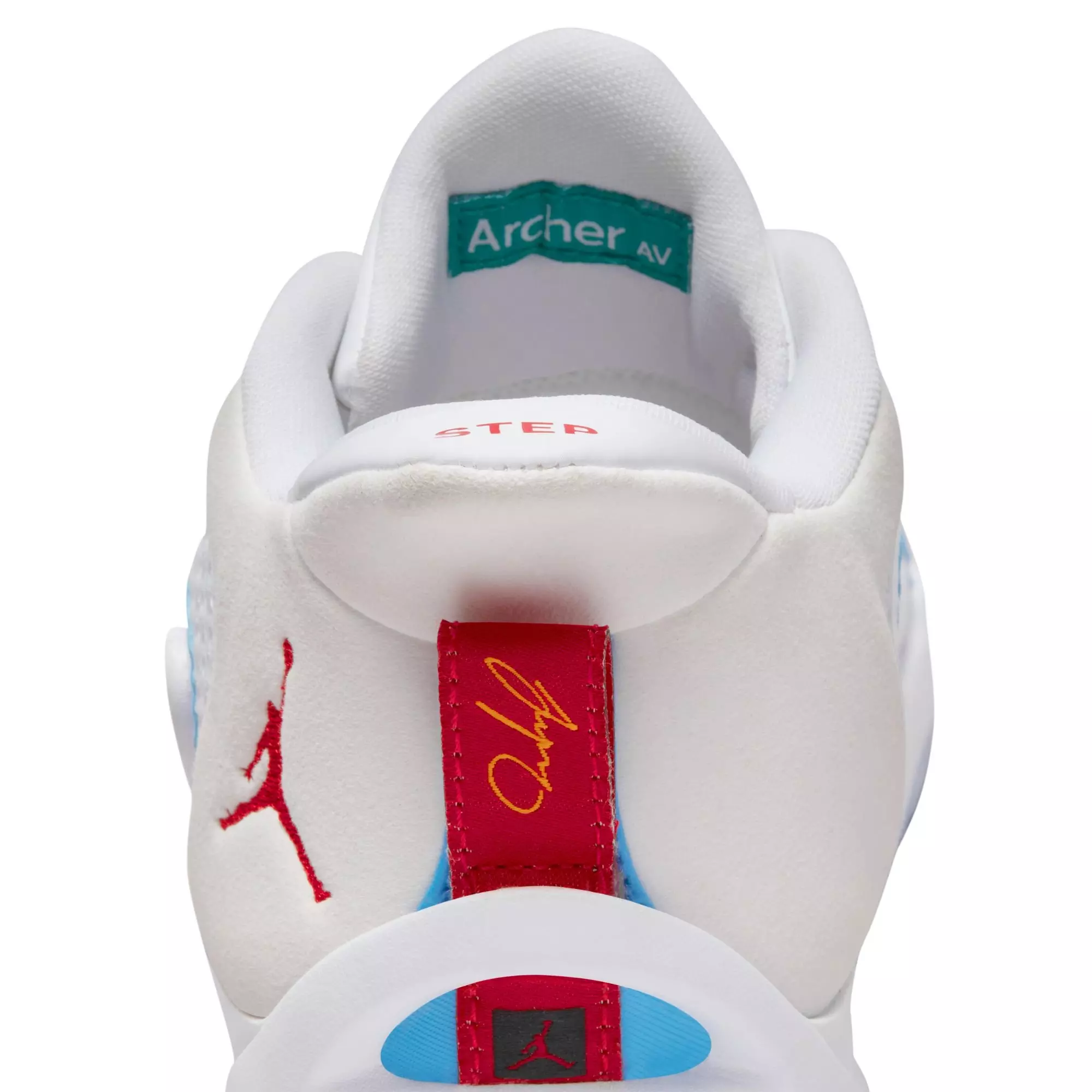 Jordan Tatum 1 "St. Louis" Grade School Kids' Basketball Shoe - WHITE/RED/BLUE