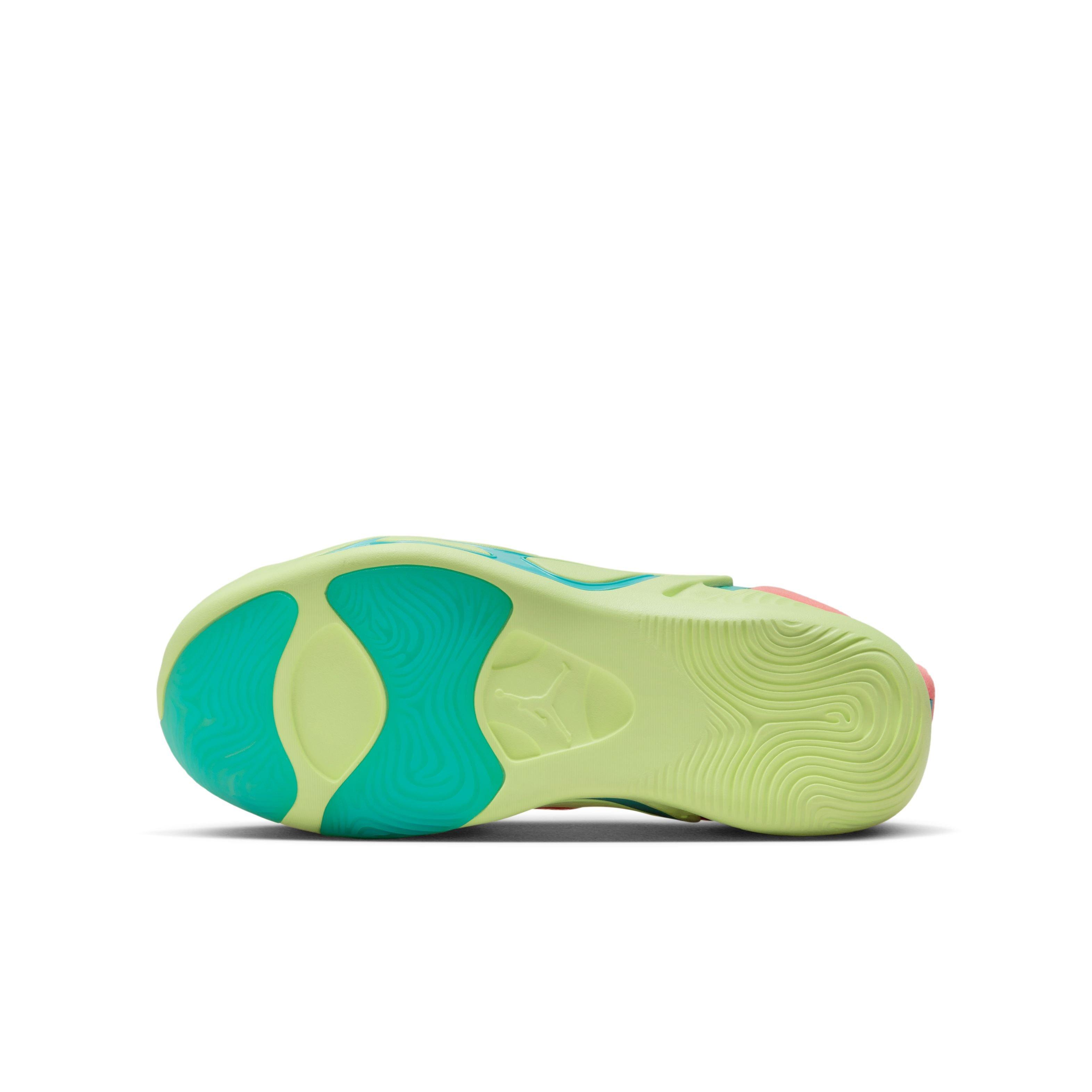 Jordan Tatum 1 "Pink Lemonade" Grade School Kids' Basketball Shoe - PINK/YELLOW Thumbnail View 12