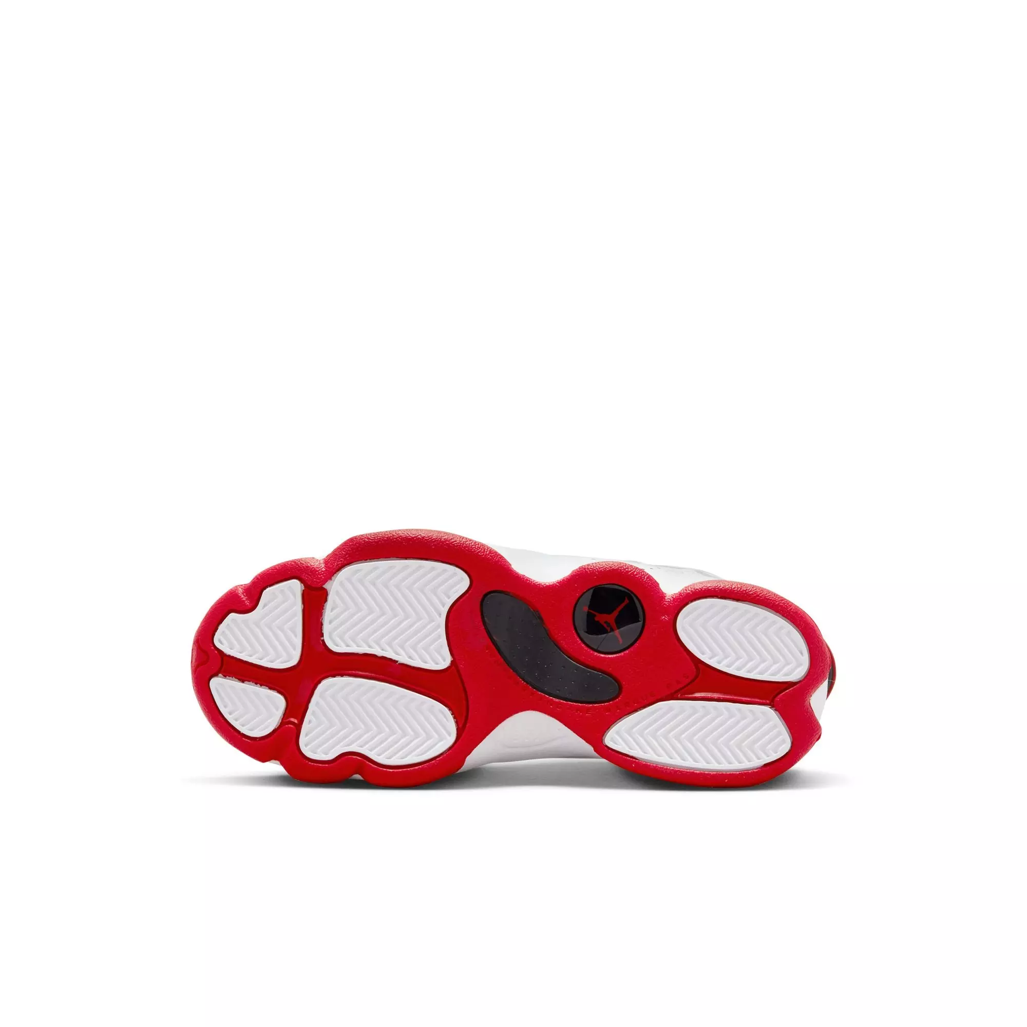 Jordan 6 Rings "White/University Red/Black" Preschool Boys' Shoe - WHITE/RED