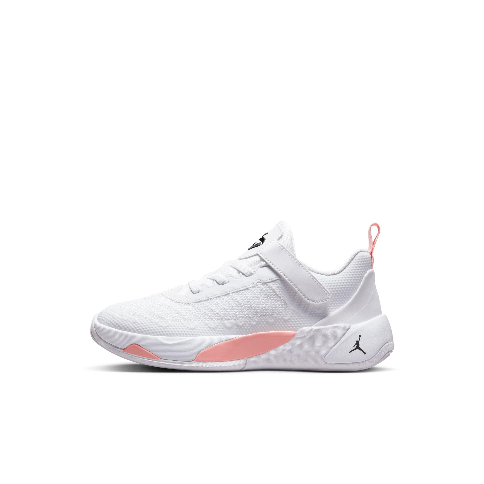 Jordan Luka 1 "Dog Dad" Preschool Kids' Basketball Shoe - WHITE/BLACK/BLEACHED CORAL/SESAME Thumbnail View 7