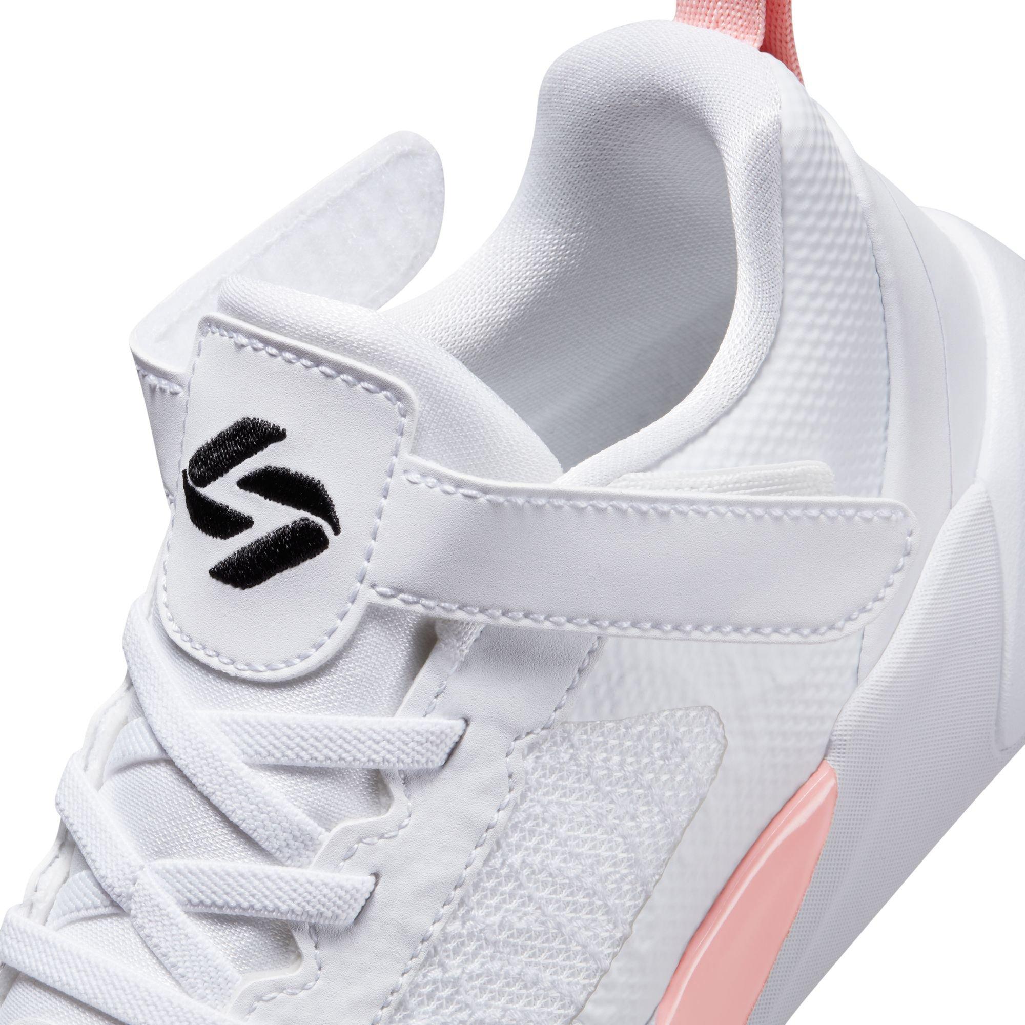 Jordan Luka 1 "Dog Dad" Preschool Kids' Basketball Shoe - WHITE/BLACK/BLEACHED CORAL/SESAME Thumbnail View 6