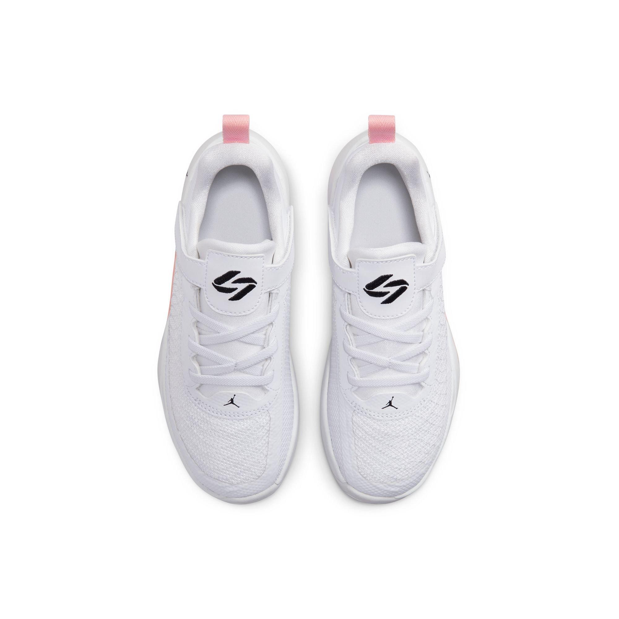 Jordan Luka 1 "Dog Dad" Preschool Kids' Basketball Shoe - WHITE/BLACK/BLEACHED CORAL/SESAME Thumbnail View 10