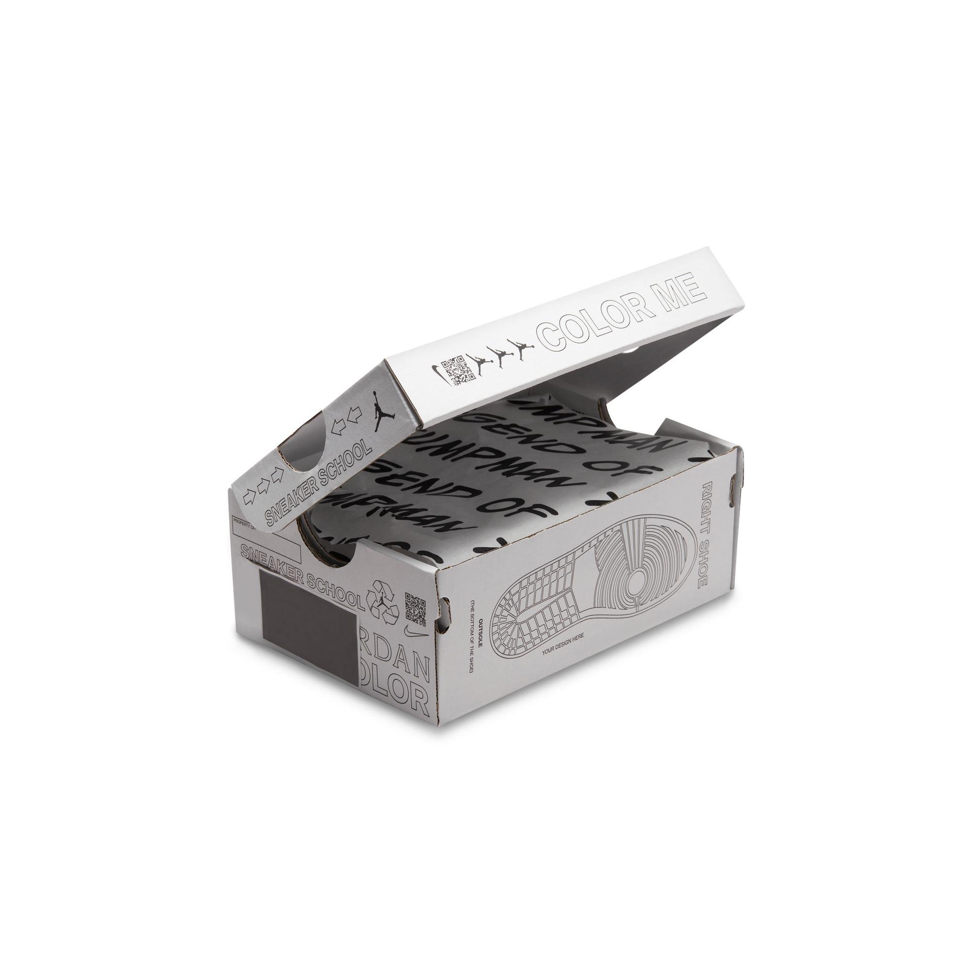 Jordan 1 Mid SS "Skyline" Toddler Kids' Shoe - Purple/Black/Red Thumbnail View 6