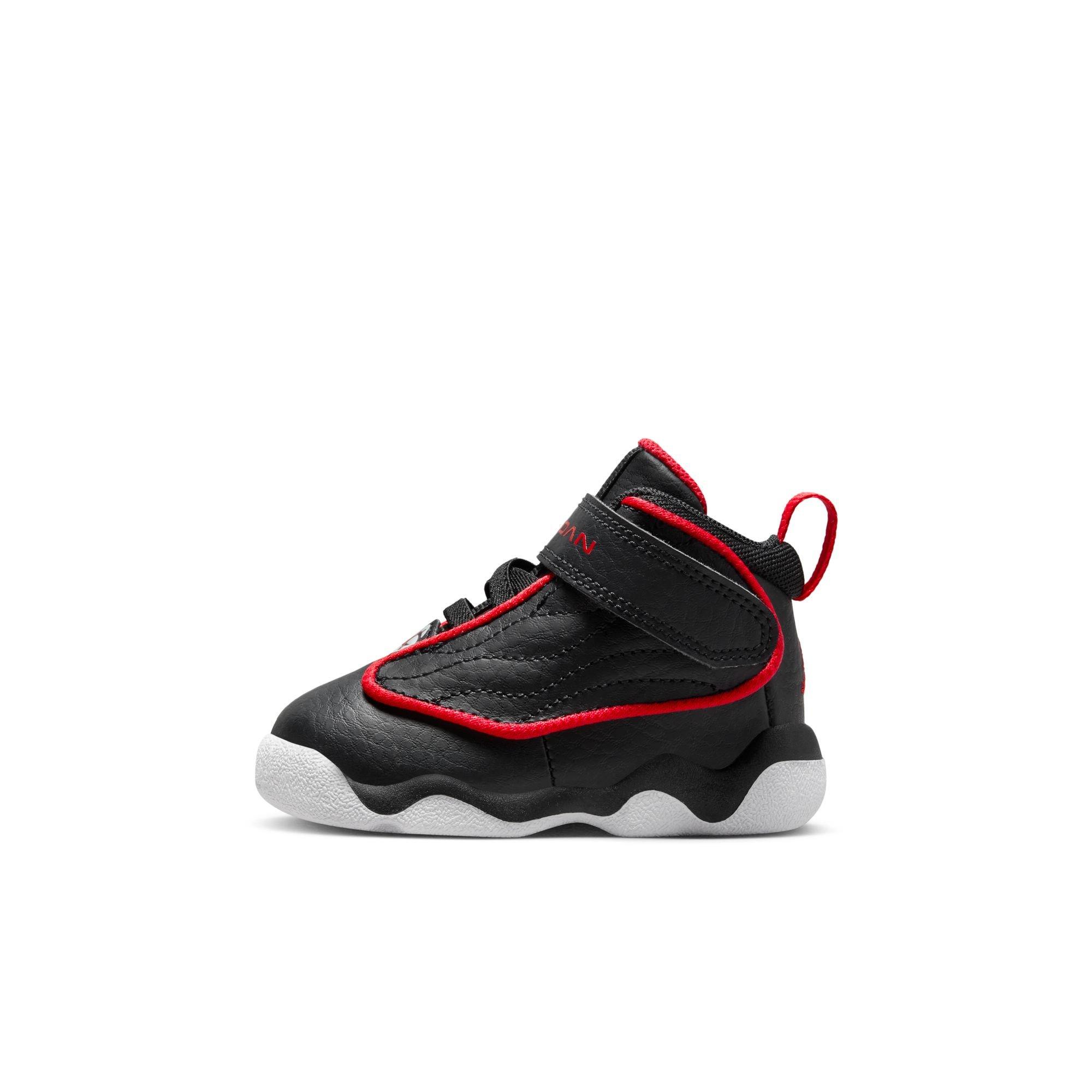 Jordan Pro Strong Toddler Boys' "Black/University Red/White" Shoe