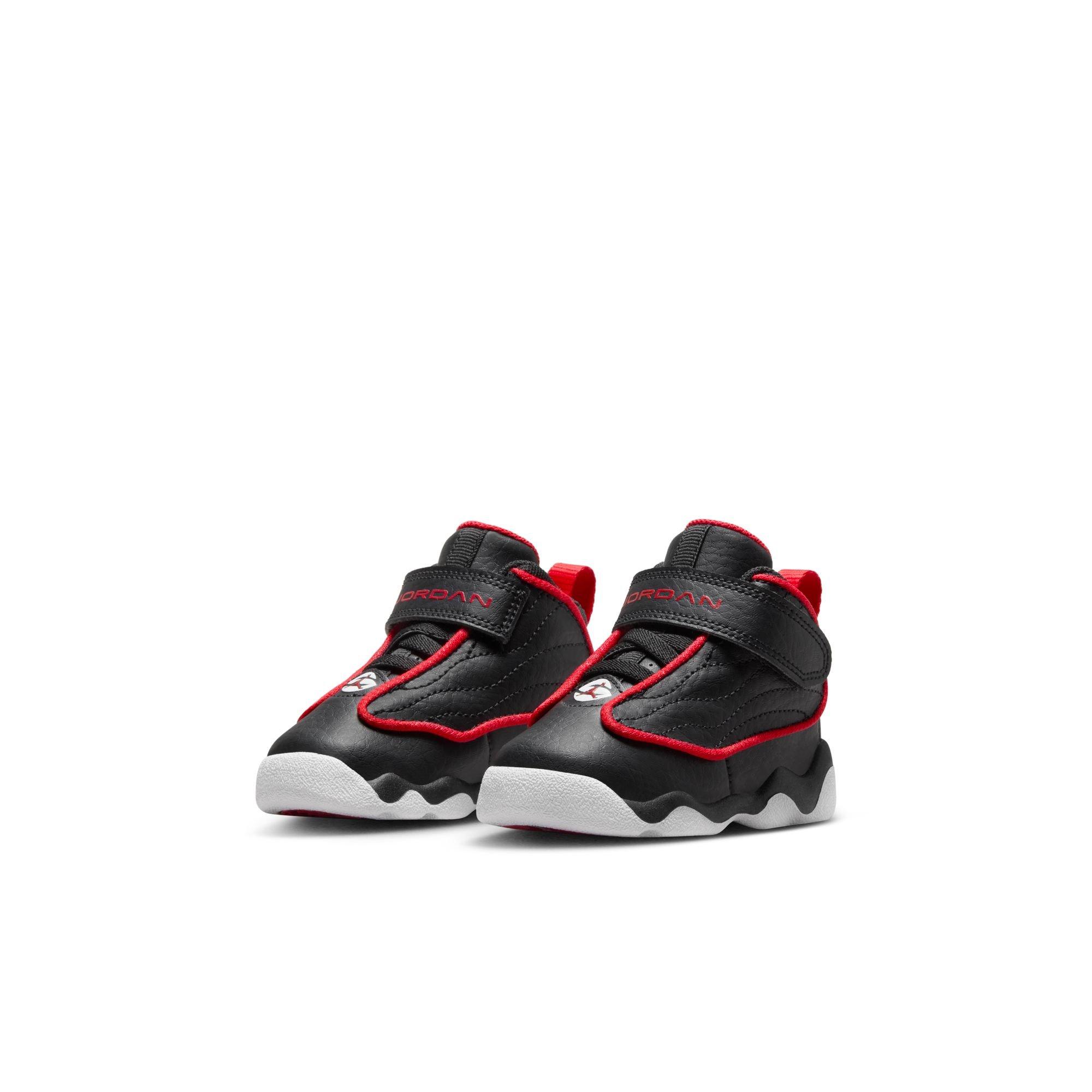 Jordan Pro Strong Toddler Boys' "Black/University Red/White" Shoe