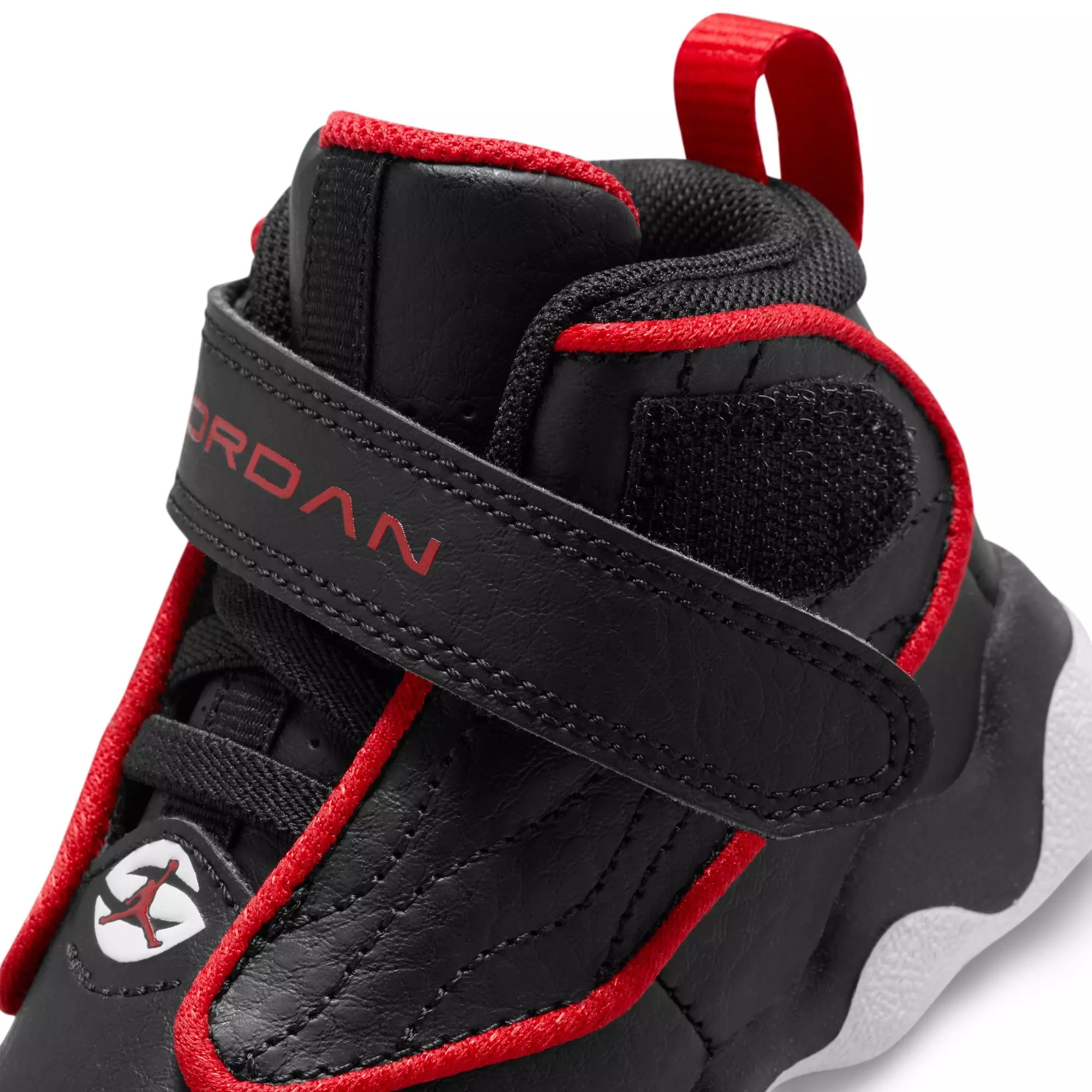 Jordan Pro Strong "Black/University Red/White" Toddler Boys' Shoe - BLACK/RED/WHITE