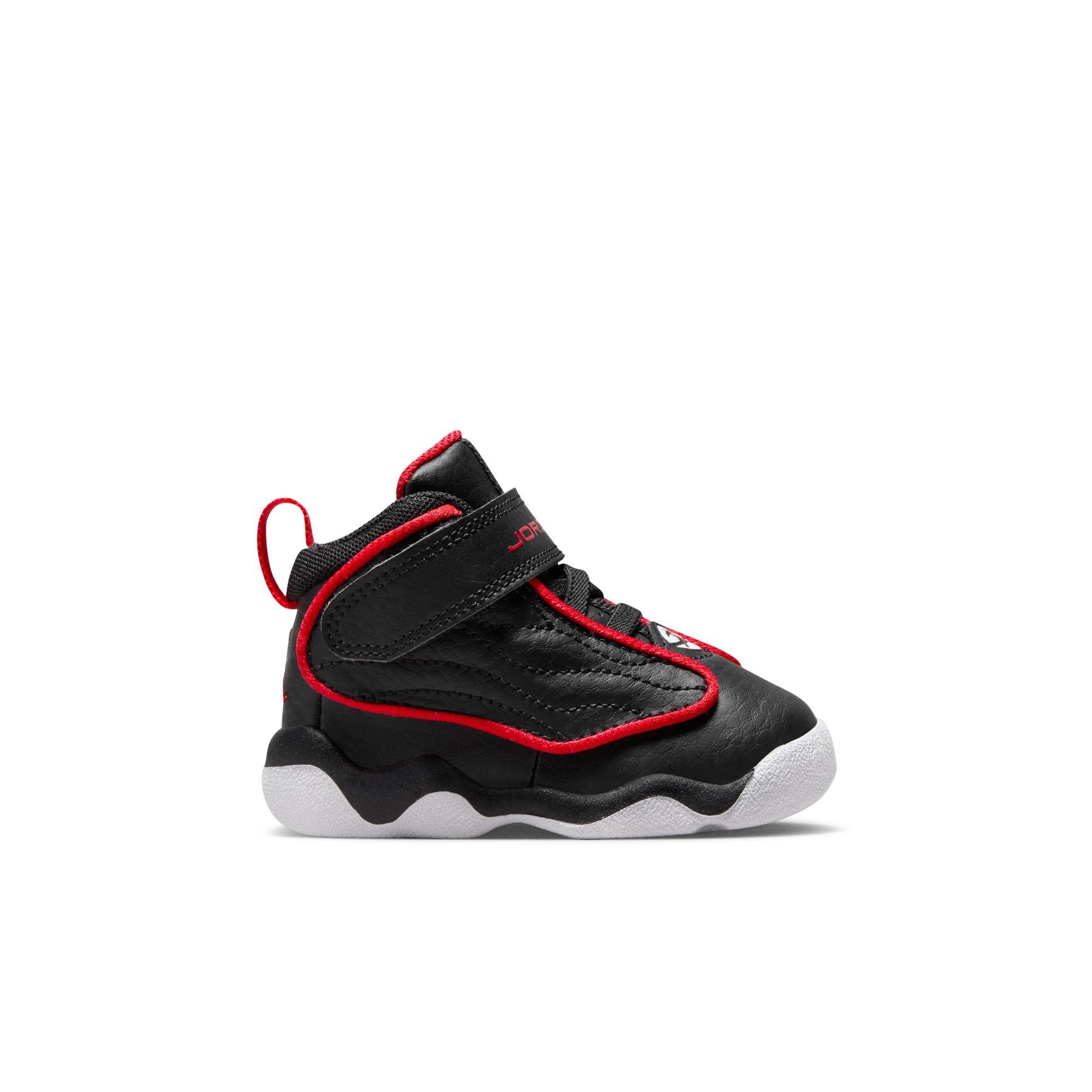 Jordan Pro Strong Black University Red White Toddler Boys Shoe Hibbett