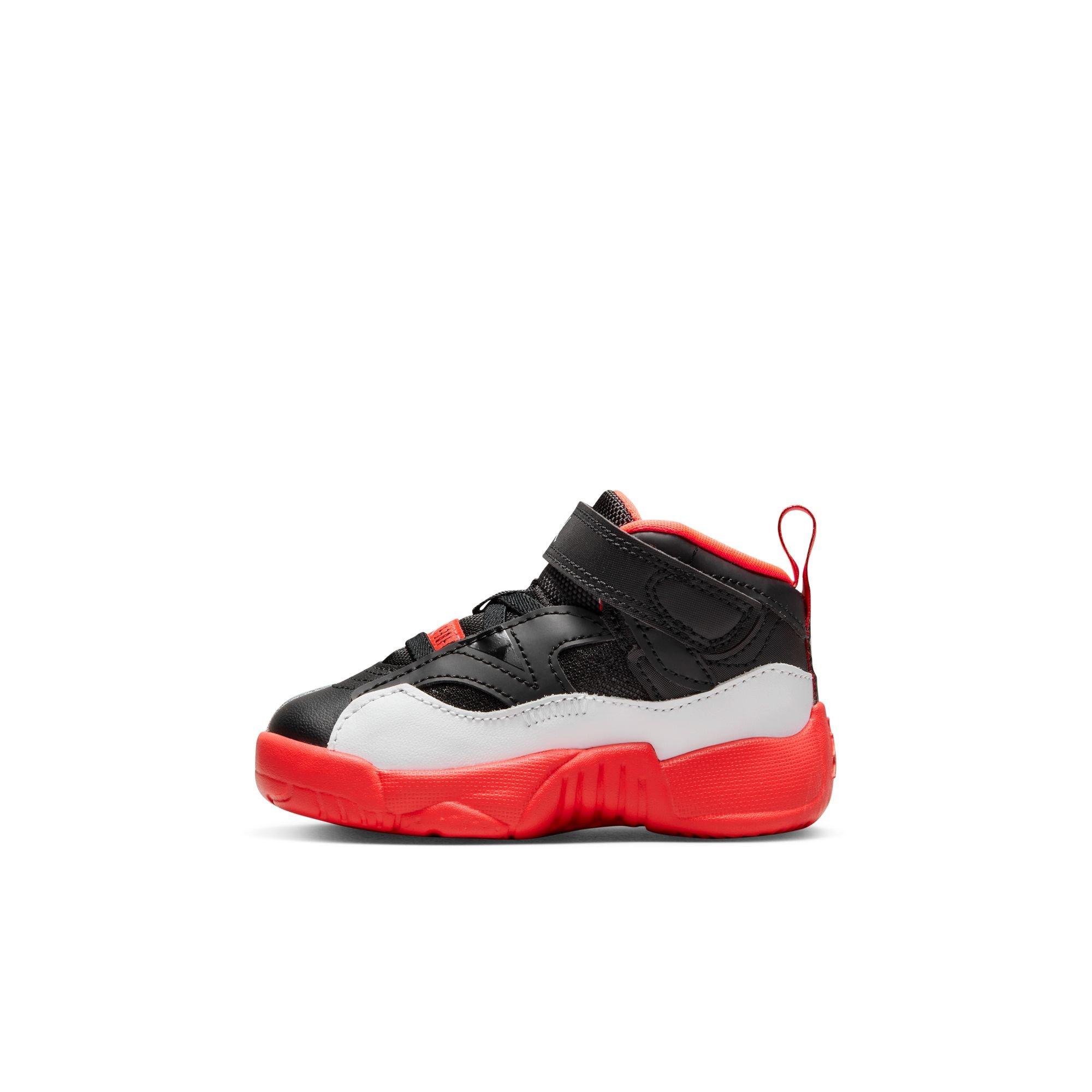 Jordan Jumpman Two Trey Toddler Boys' "Black/White-Infrared 23" Shoe