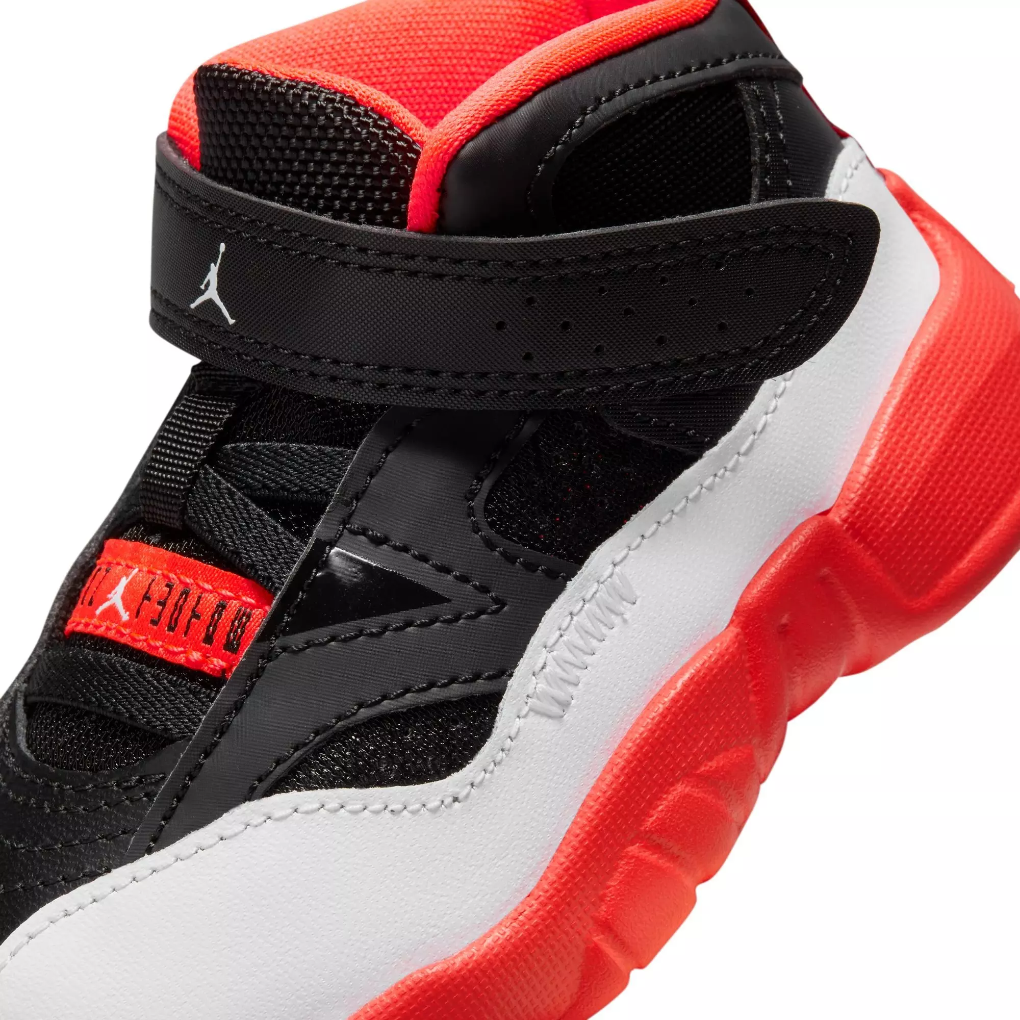 Jordan Jumpman Two Trey "Black/White-Infrared 23" Toddler Boys' Shoe - BLACK/INFRARED