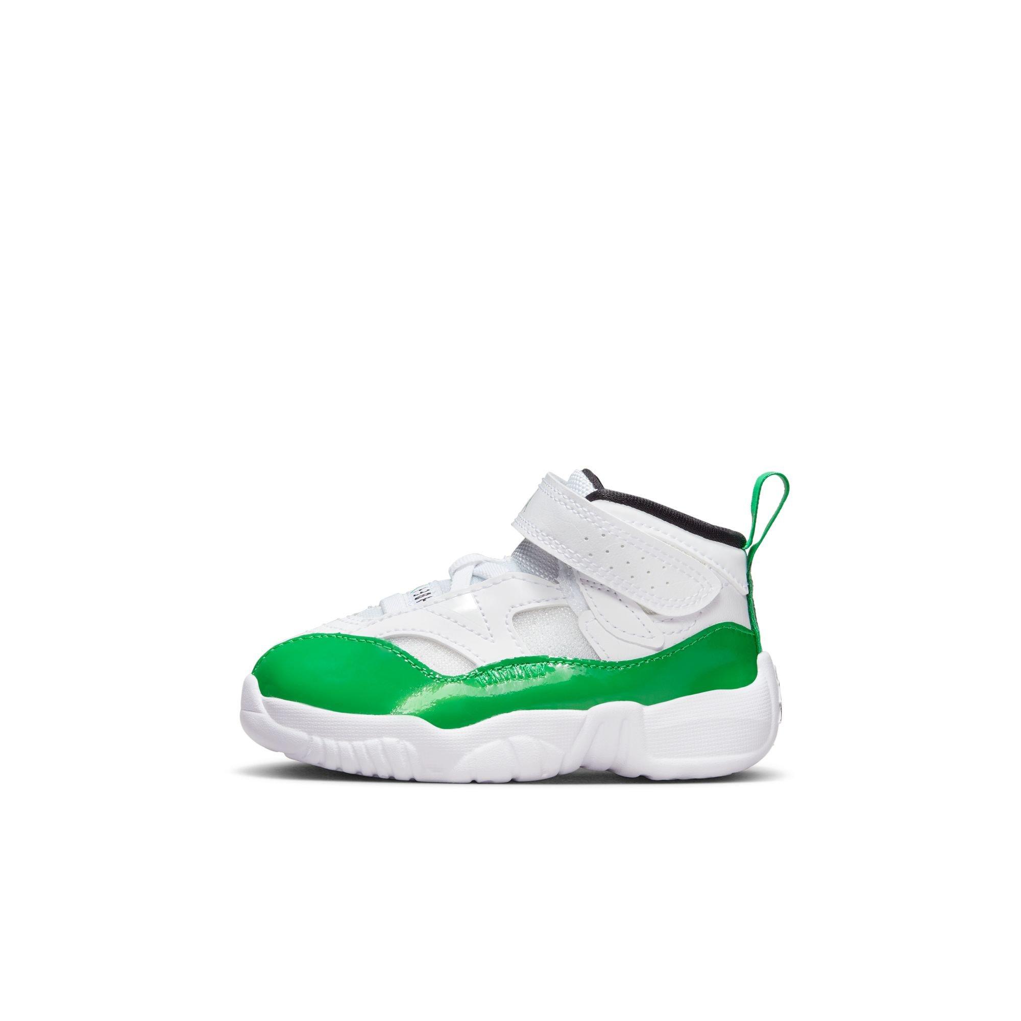 Jordan Jumpman Two Trey "White/Lucky Green/Black" Toddler Boys' Shoe - WHITE/GREEN Thumbnail View 5