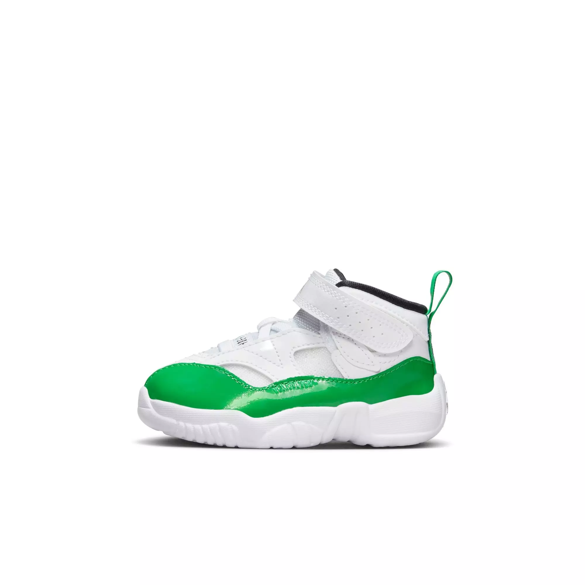 Jordan Jumpman Two Trey "White/Lucky Green/Black" Toddler Boys' Shoe - WHITE/GREEN
