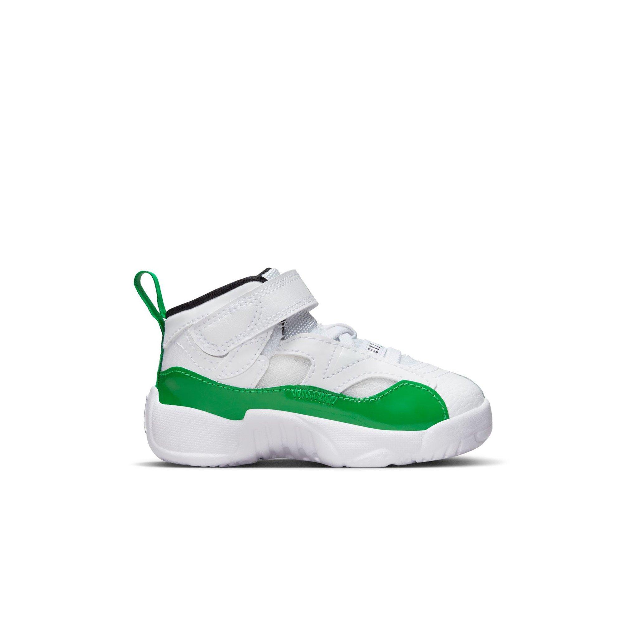 Jordan Jumpman Two Trey "White/Lucky Green/Black" Toddler Boys' Shoe - WHITE/GREEN Thumbnail View 2