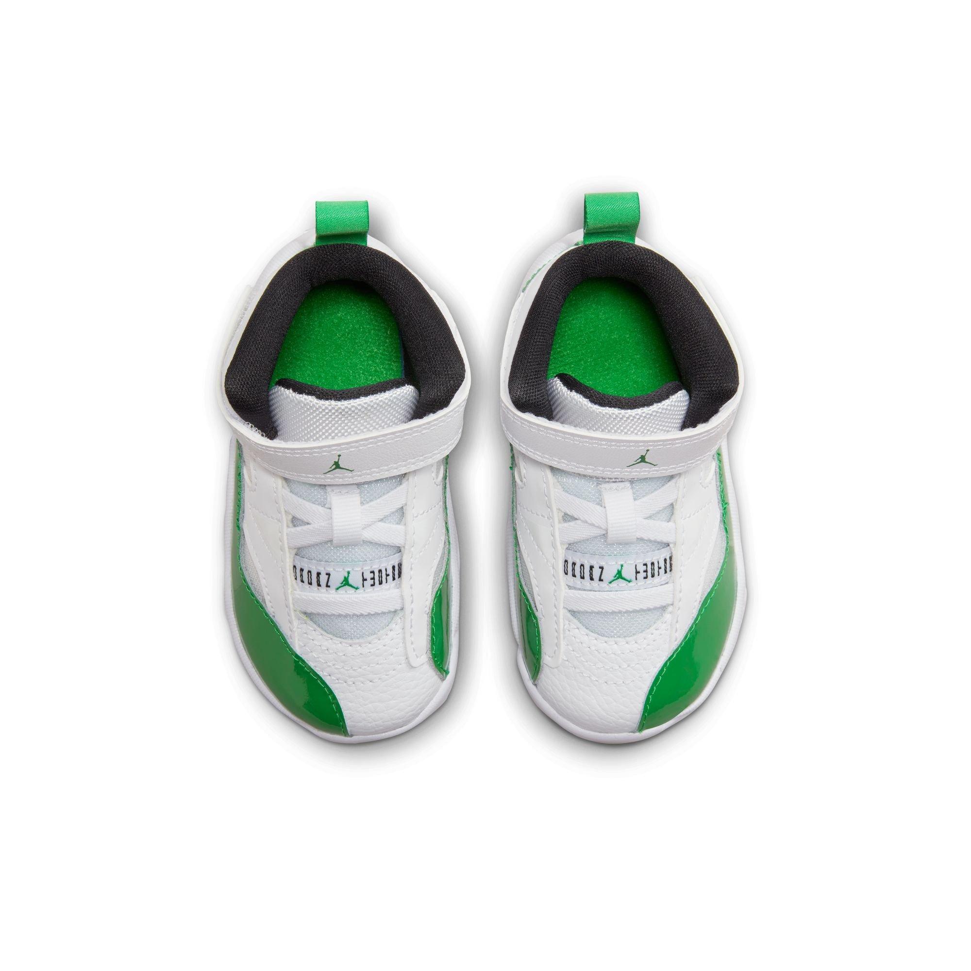 Jordan Jumpman Two Trey "White/Lucky Green/Black" Toddler Boys' Shoe - WHITE/GREEN Thumbnail View 8