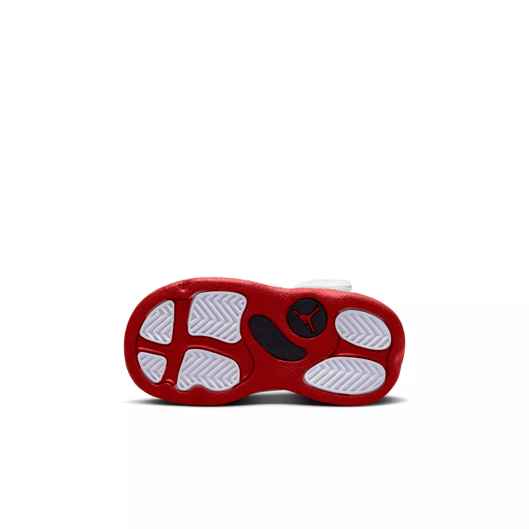 Jordan 6 Rings "White/University Red/Black" Toddler Boys' Basketball Shoe - WHITE/RED