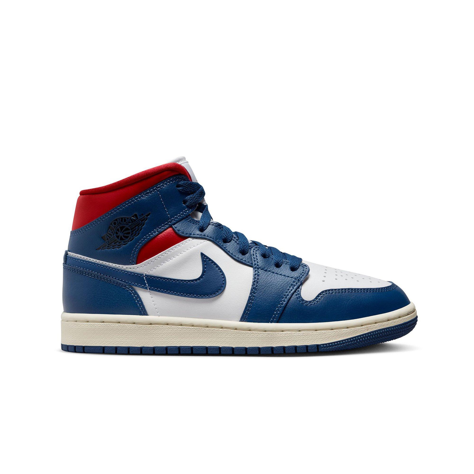 Jordan 1s blue and on sale red