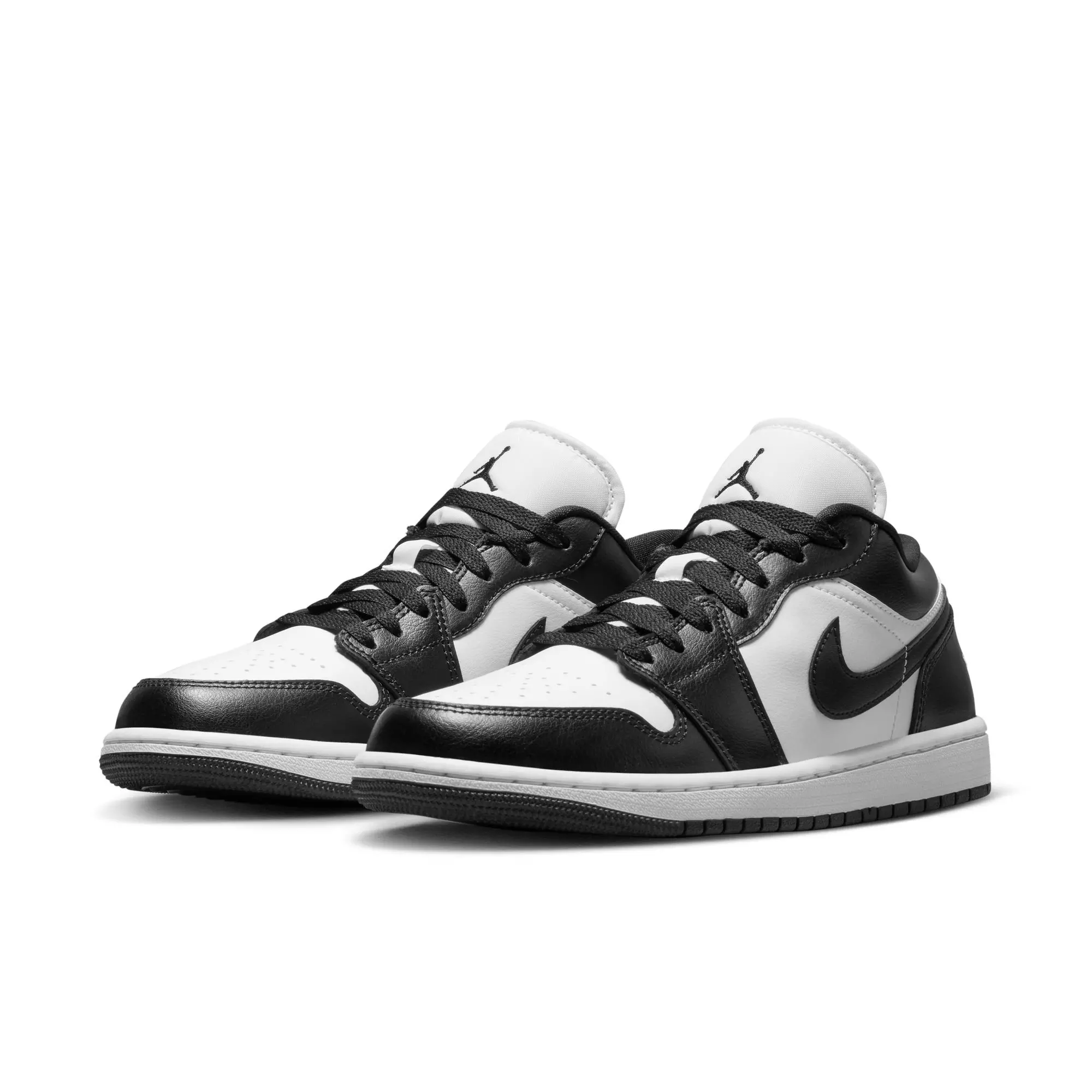 Jordan 1 Low "White/Black/White" Women's Shoe - BLACK/WHITE