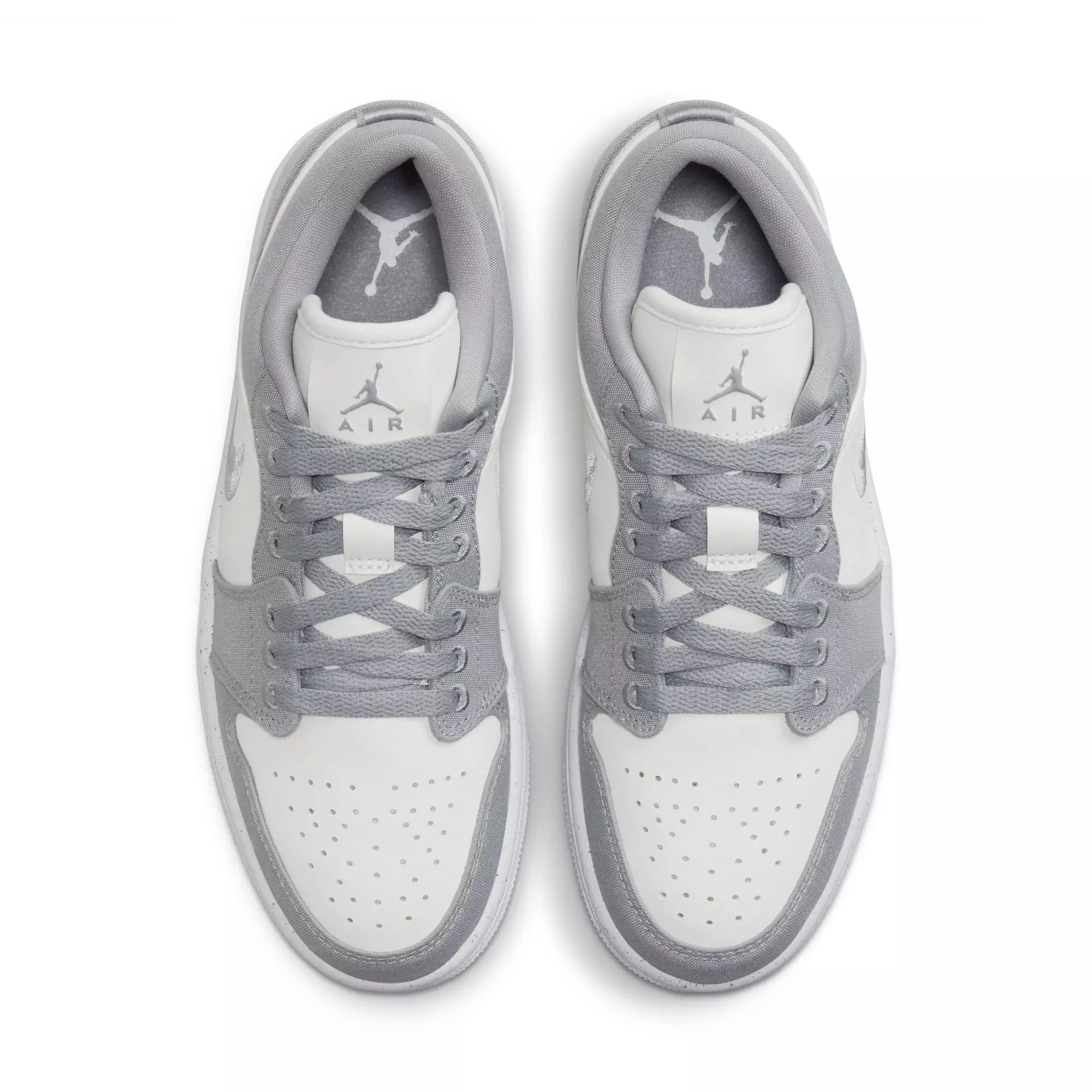 Jordan 1 Low "Lt Steel Grey/Sail/White" Women's Shoe - LT STEEL GREY/WHITE