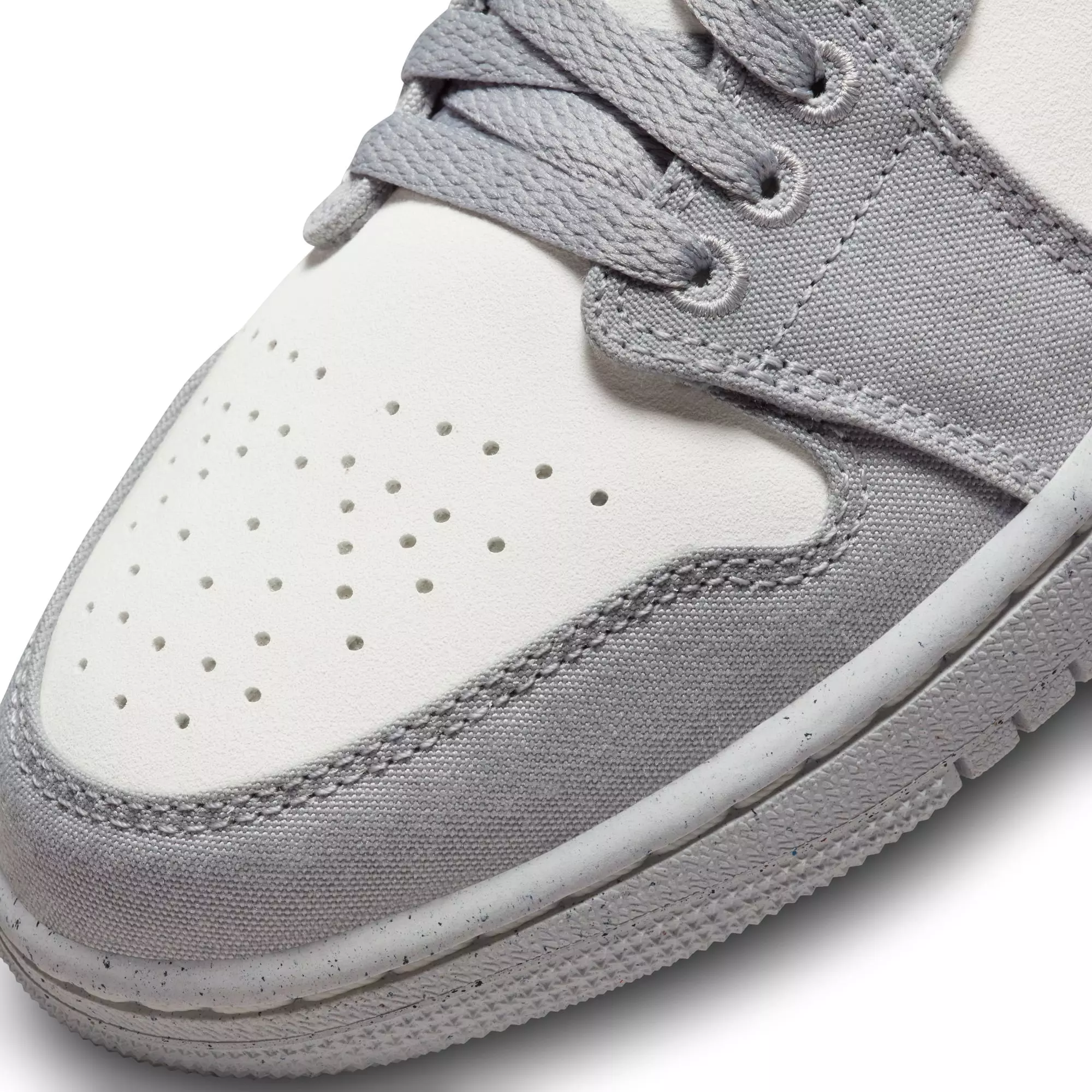 Jordan 1 Low "Lt Steel Grey/Sail/White" Women's Shoe - LT STEEL GREY/WHITE