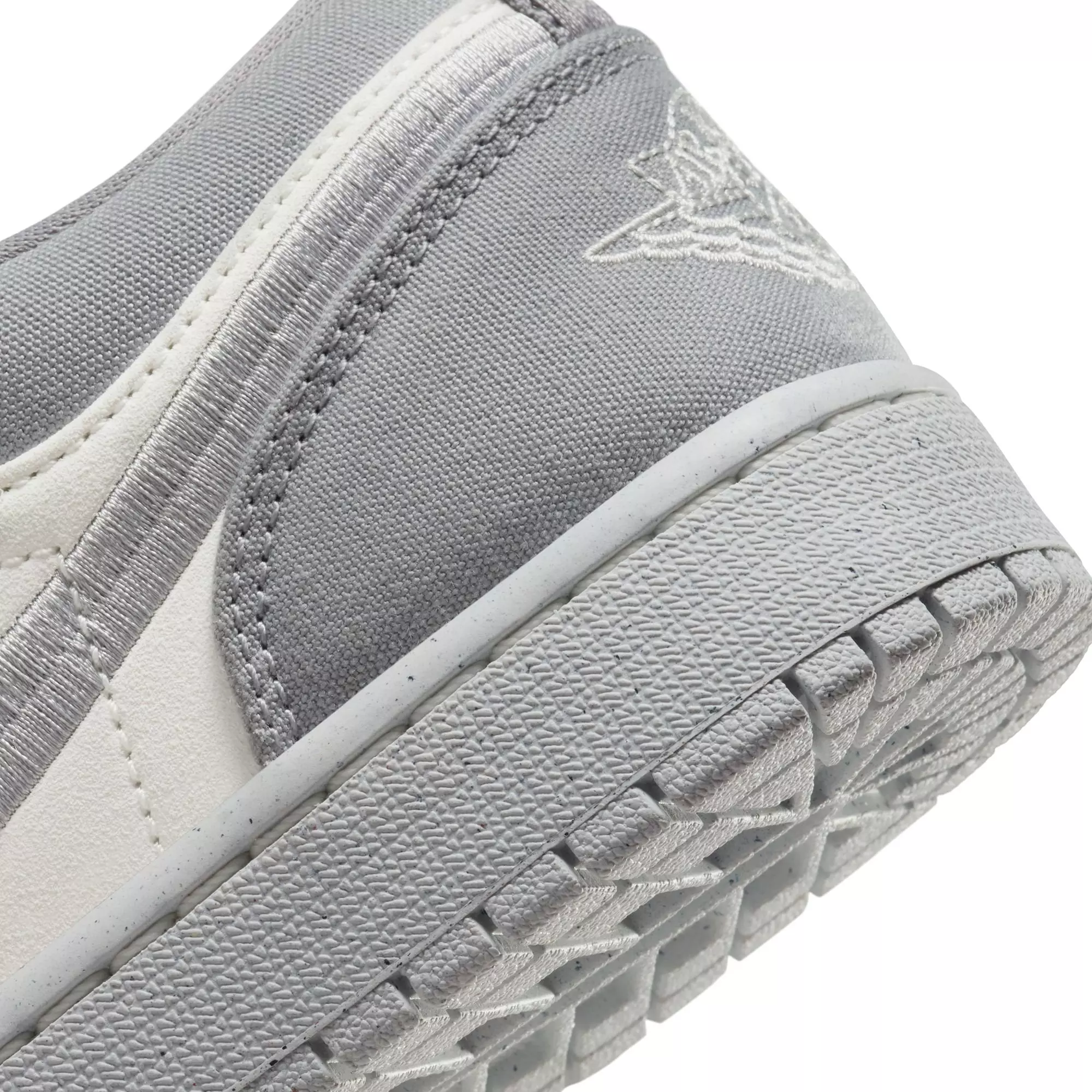 Jordan 1 Low "Lt Steel Grey/Sail/White" Women's Shoe - LT STEEL GREY/WHITE
