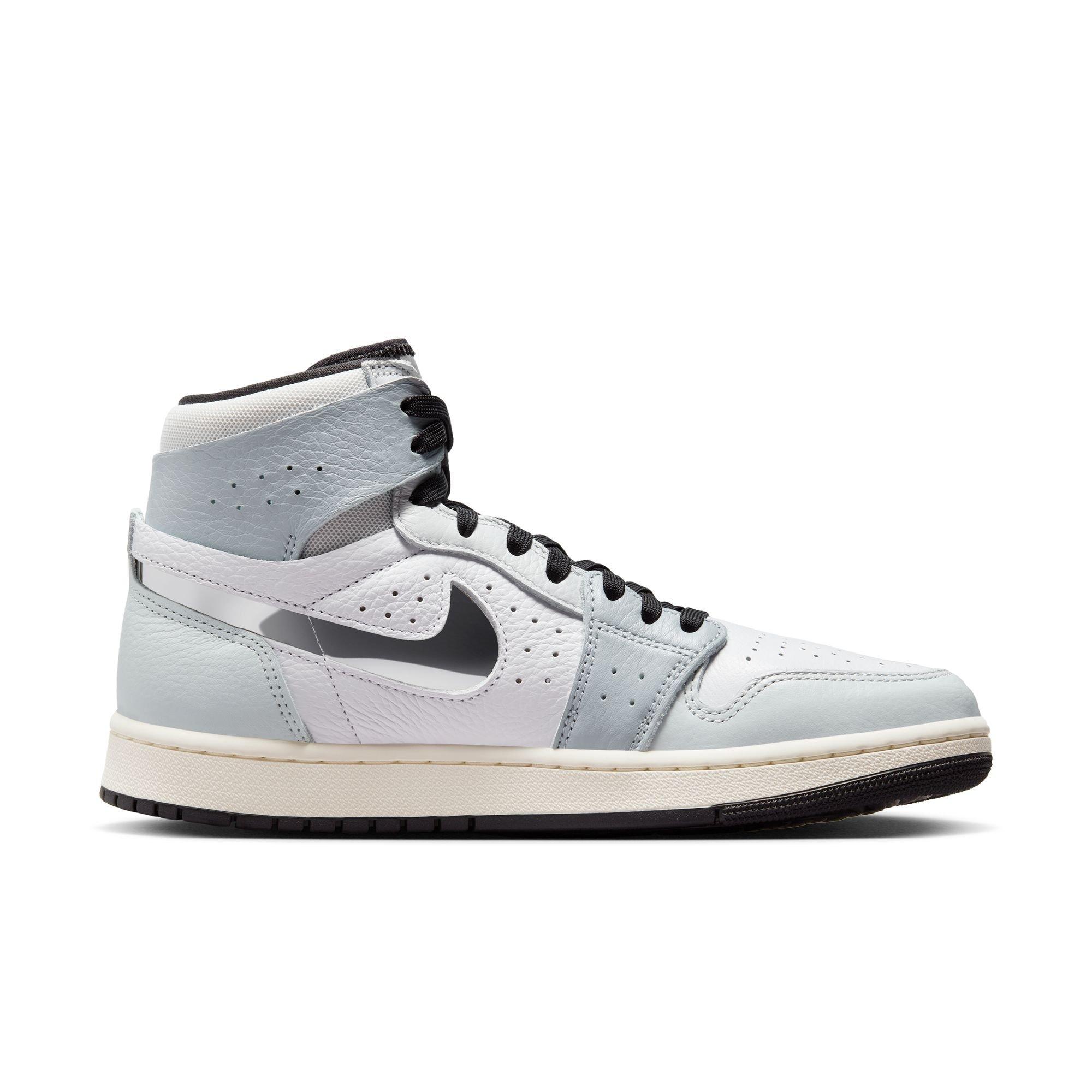 Jordan 1 Zoom Air CMFT 2 "White/Metallic Silver/Photon Dust" Women's Shoe - GREY/WHITE Thumbnail View 2