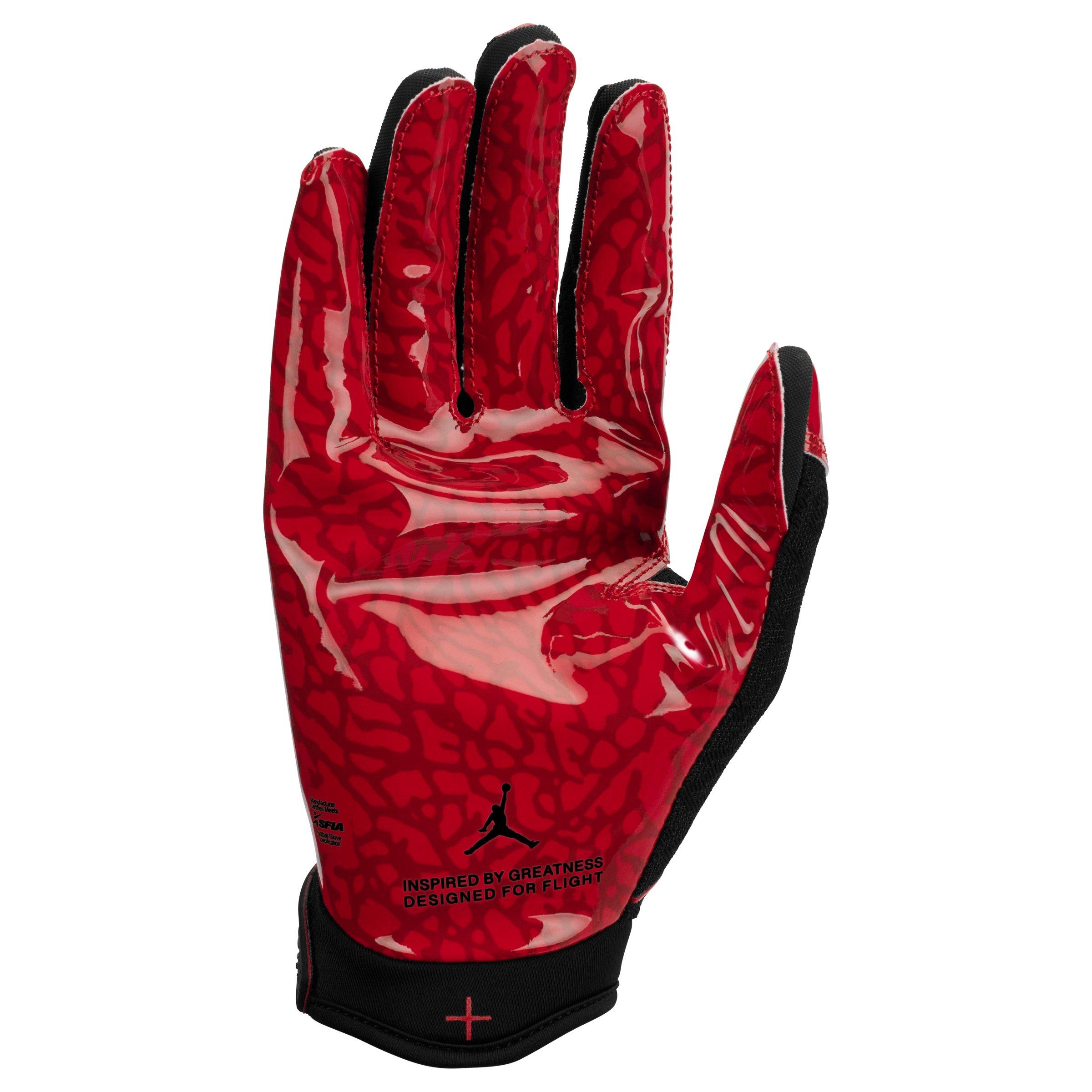 Guantes de fútbol americano Jordan Fly Lock