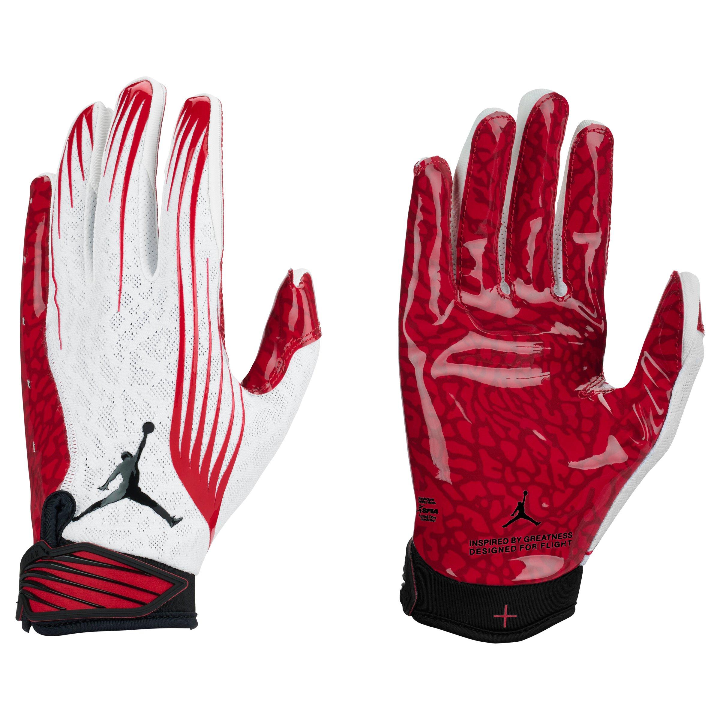 Jordan Fly Lock Football Gloves.