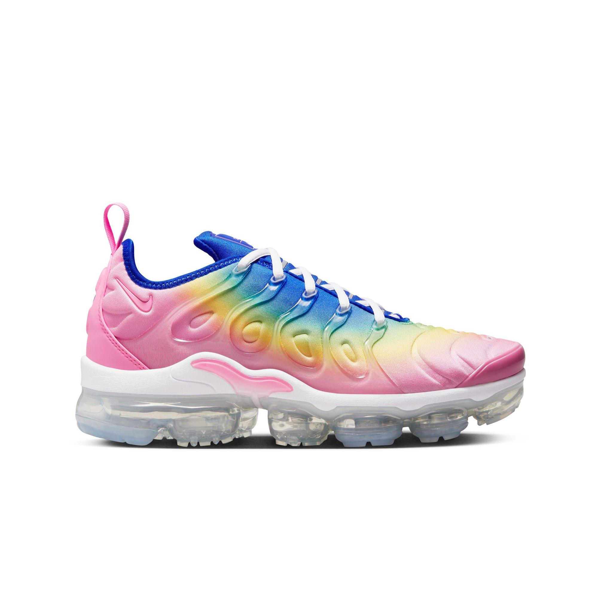 Nike Air VaporMax Plus "Pink Spell/Citron Pulse/Spring Green" Women's Shoe - PINK/YELLOW Thumbnail View 1