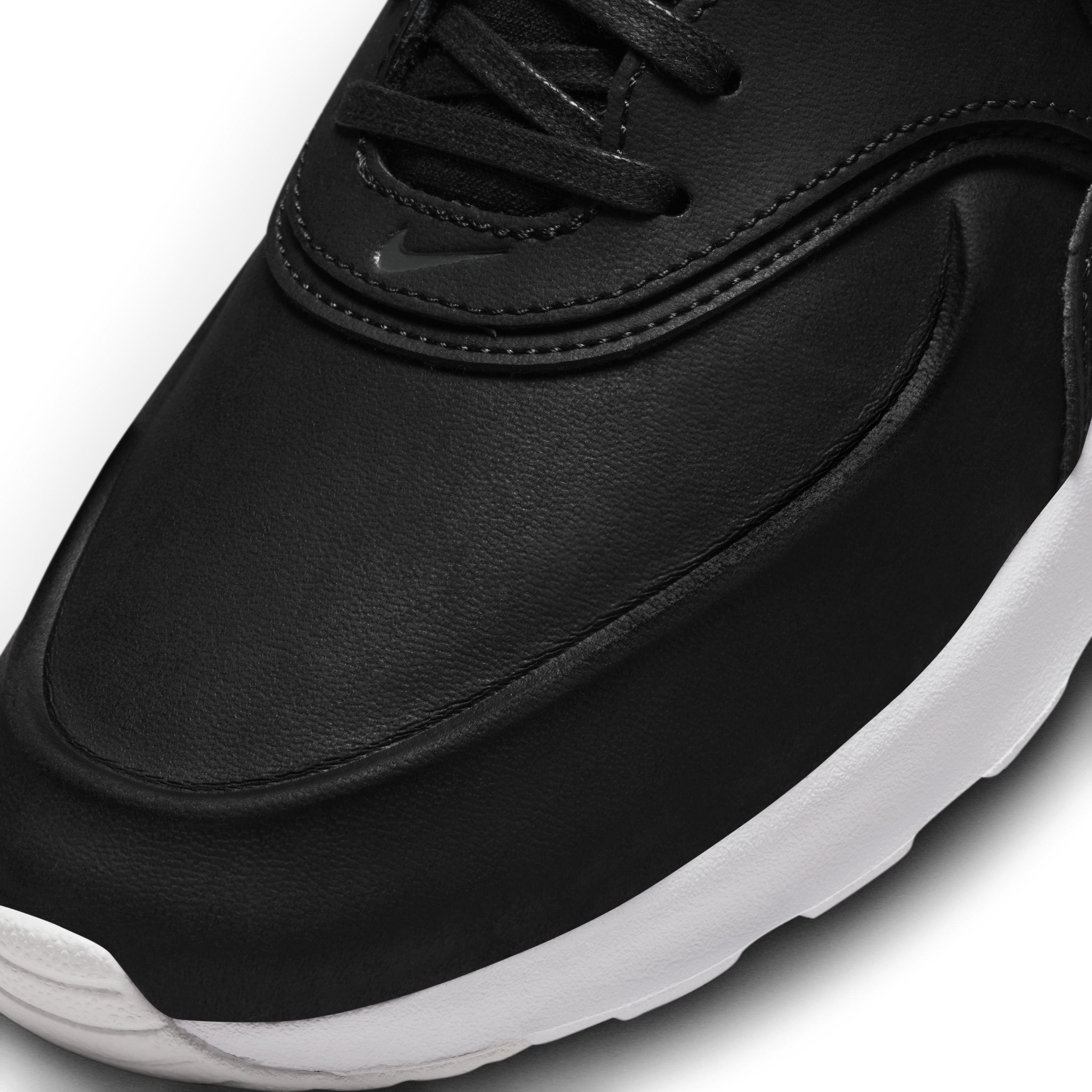Nike Air Max Thea Premium "Black/Anthracite/White" Women's Shoe - BLACK/WHITE Thumbnail View 7