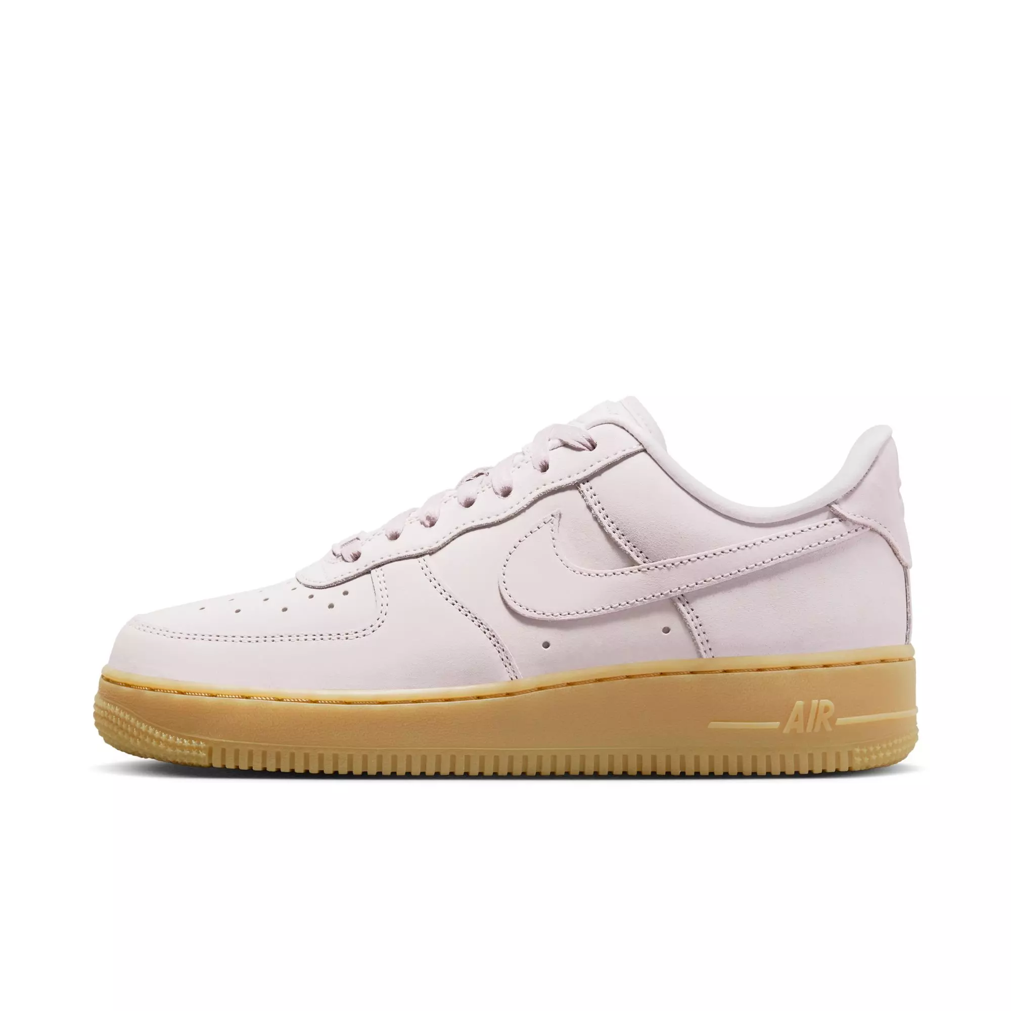 Nike Air Force 1 Premium "Pearl Pink/Gum Light Brown" Women's Shoe - PINK/BROWN