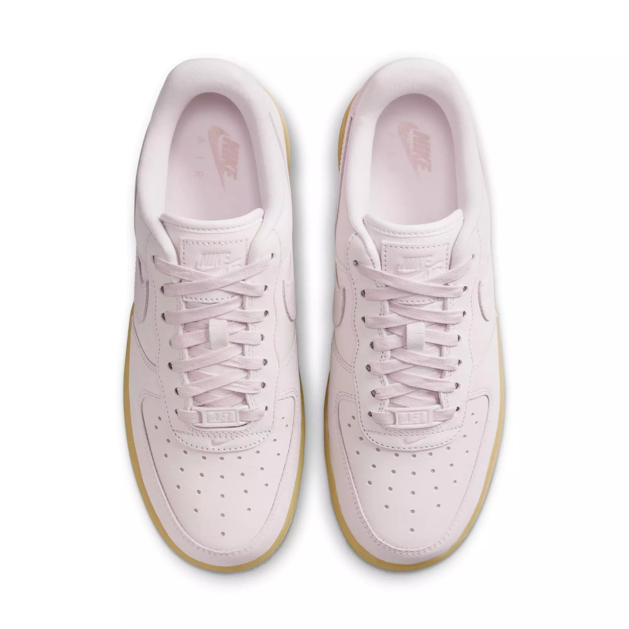 Nike Air Force 1 Premium "Pearl Pink/Gum Light Brown" Women's Shoe - PINK/BROWN