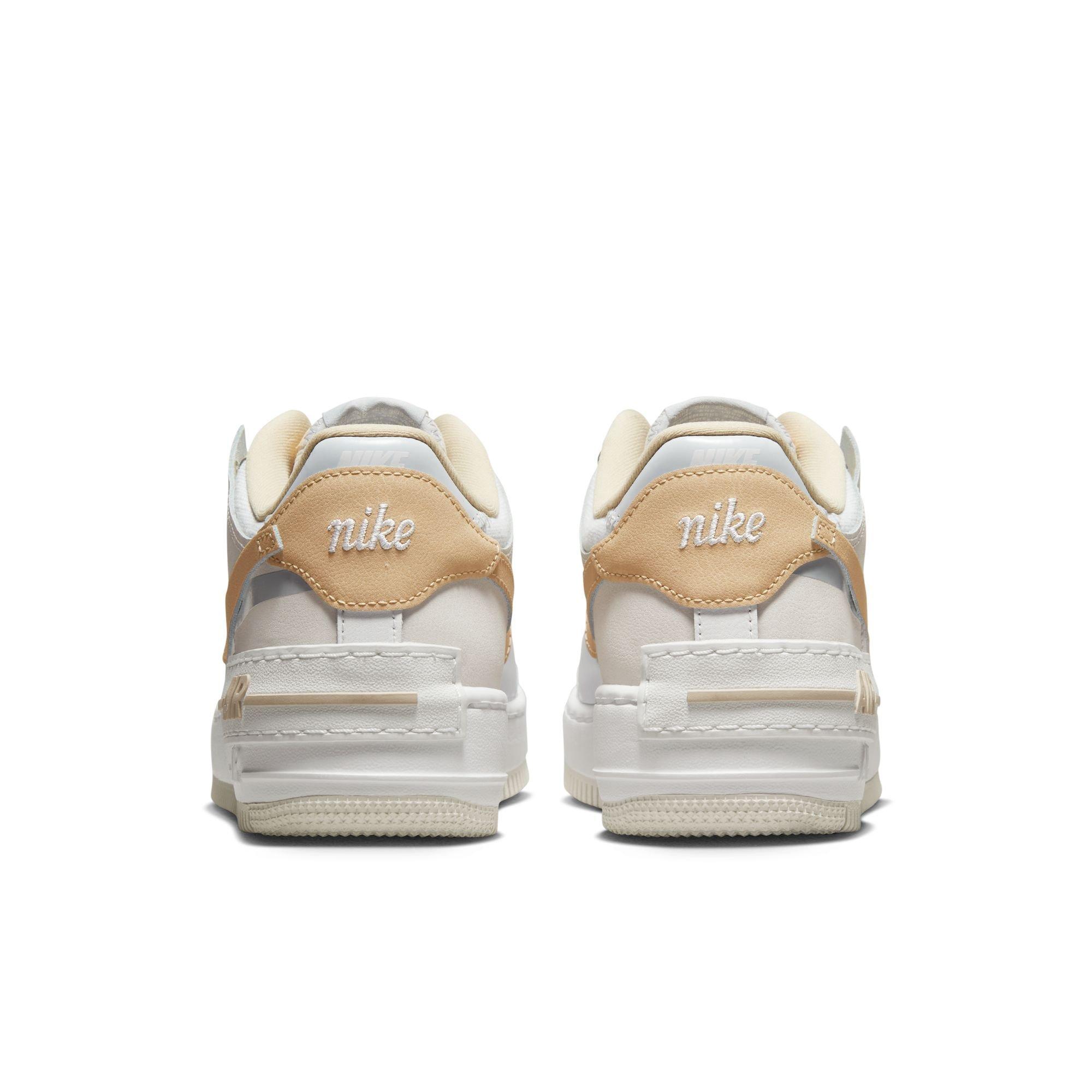 Nike Air Force 1 Shadow Women's "Summit White/Sesame Wolf Grey" Shoe