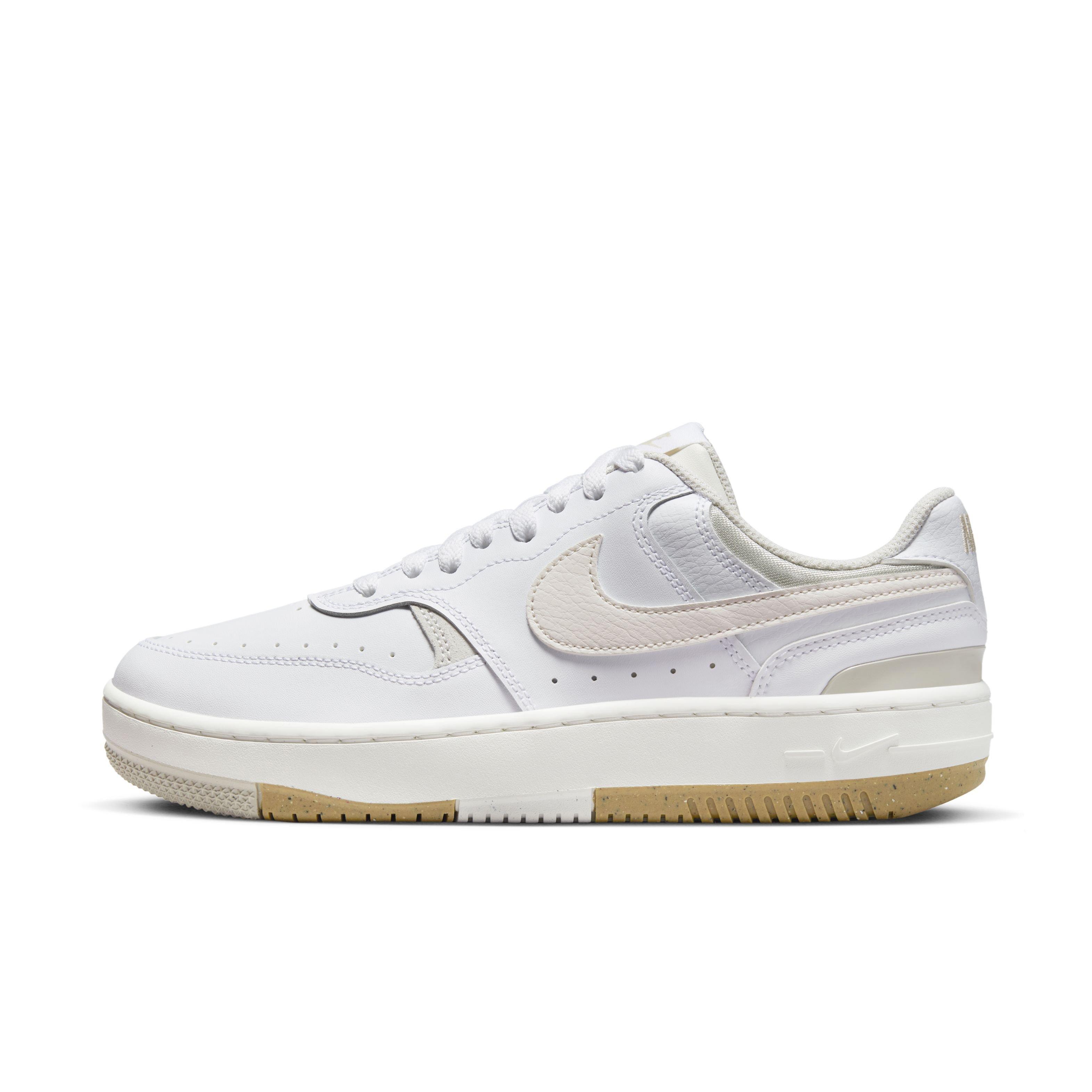Nike Gamma Force "White/Light Bone/Sanddrift/Phantom" Women's Shoe - WHITE/BEIGE Thumbnail View 2