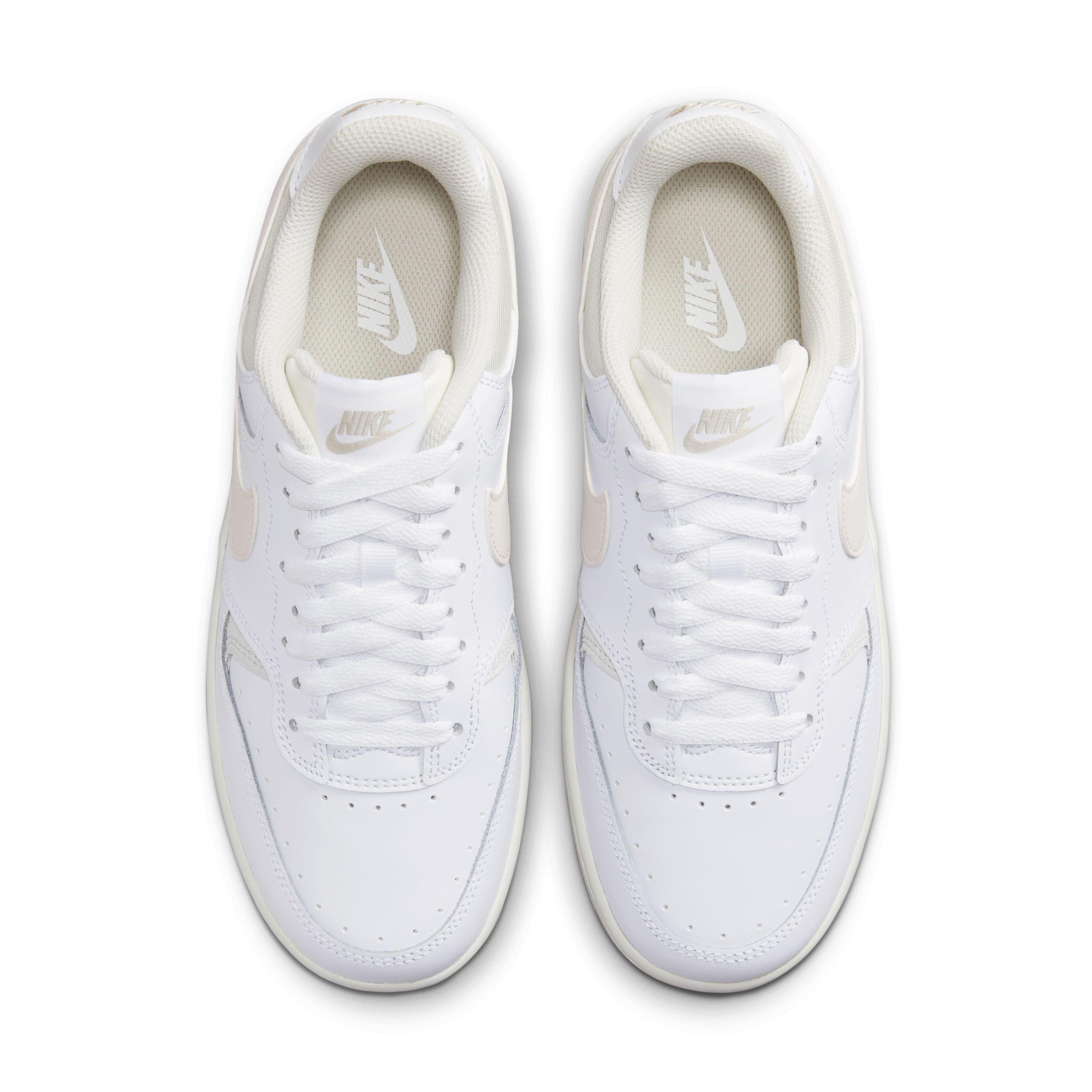 Nike Gamma Force "White/Light Bone/Sanddrift/Phantom" Women's Shoe - WHITE/BEIGE Thumbnail View 4